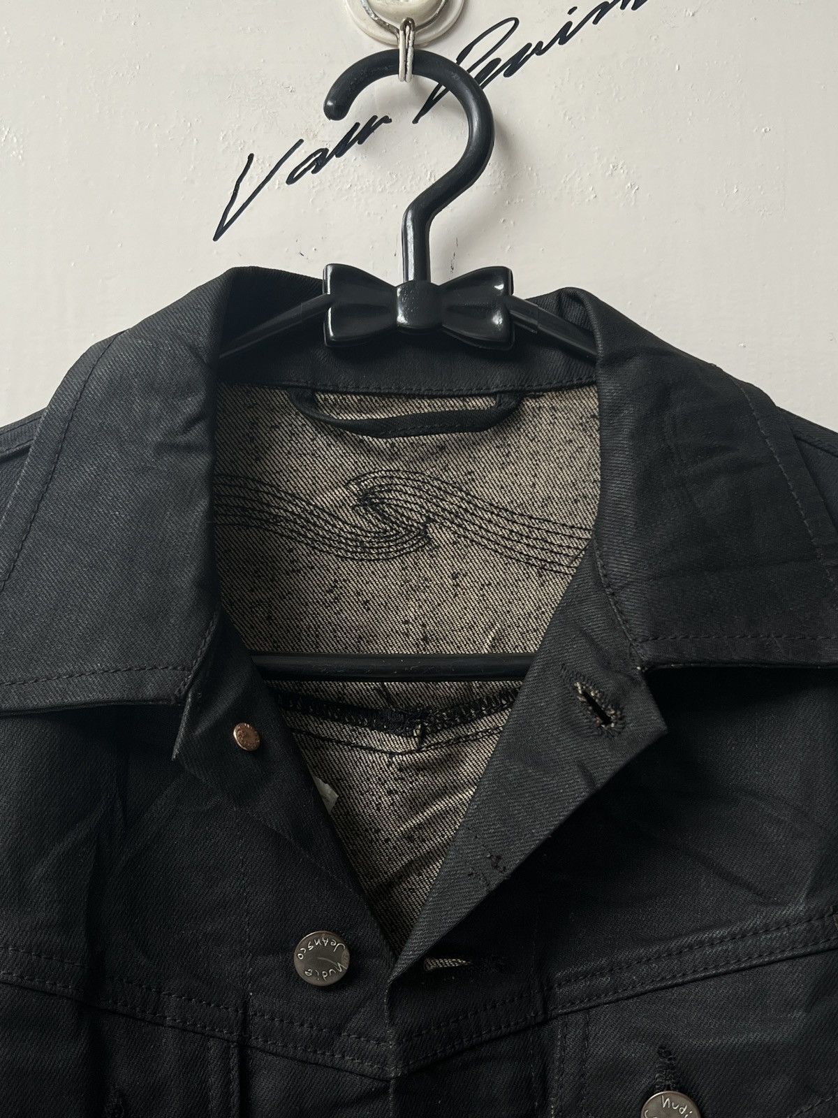Nudie Jeans NUDIE JEANS CO Black Denim Jacket Size US XS / EU 42 / 0 - 10 Thumbnail