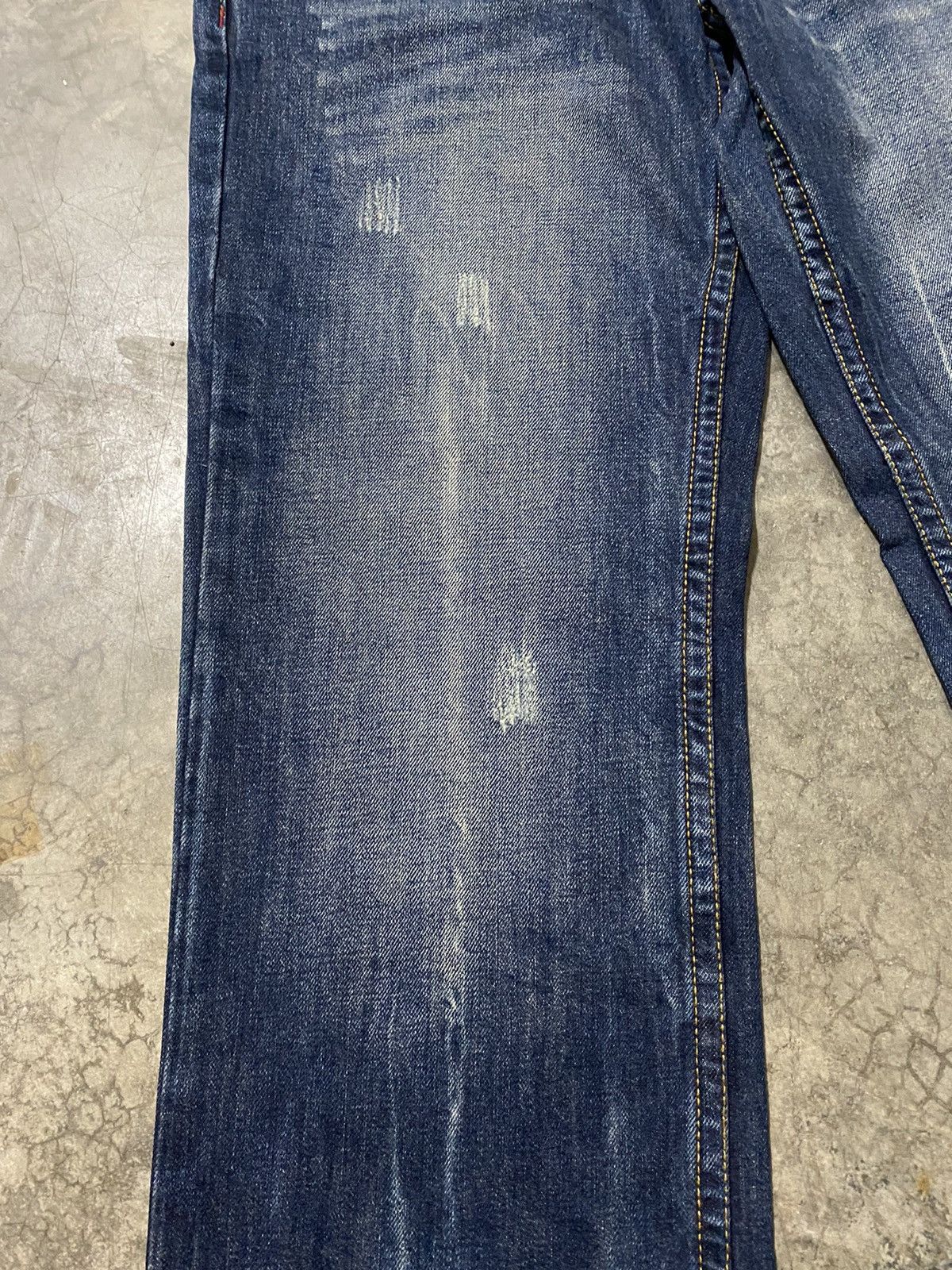 Hysteric Glamour × If Six Was Nine × Tornado Mart Baggy Jeans Japanese Infinity Embroidery Sukajan Japan Size US 34 / EU 50 - 10 Thumbnail