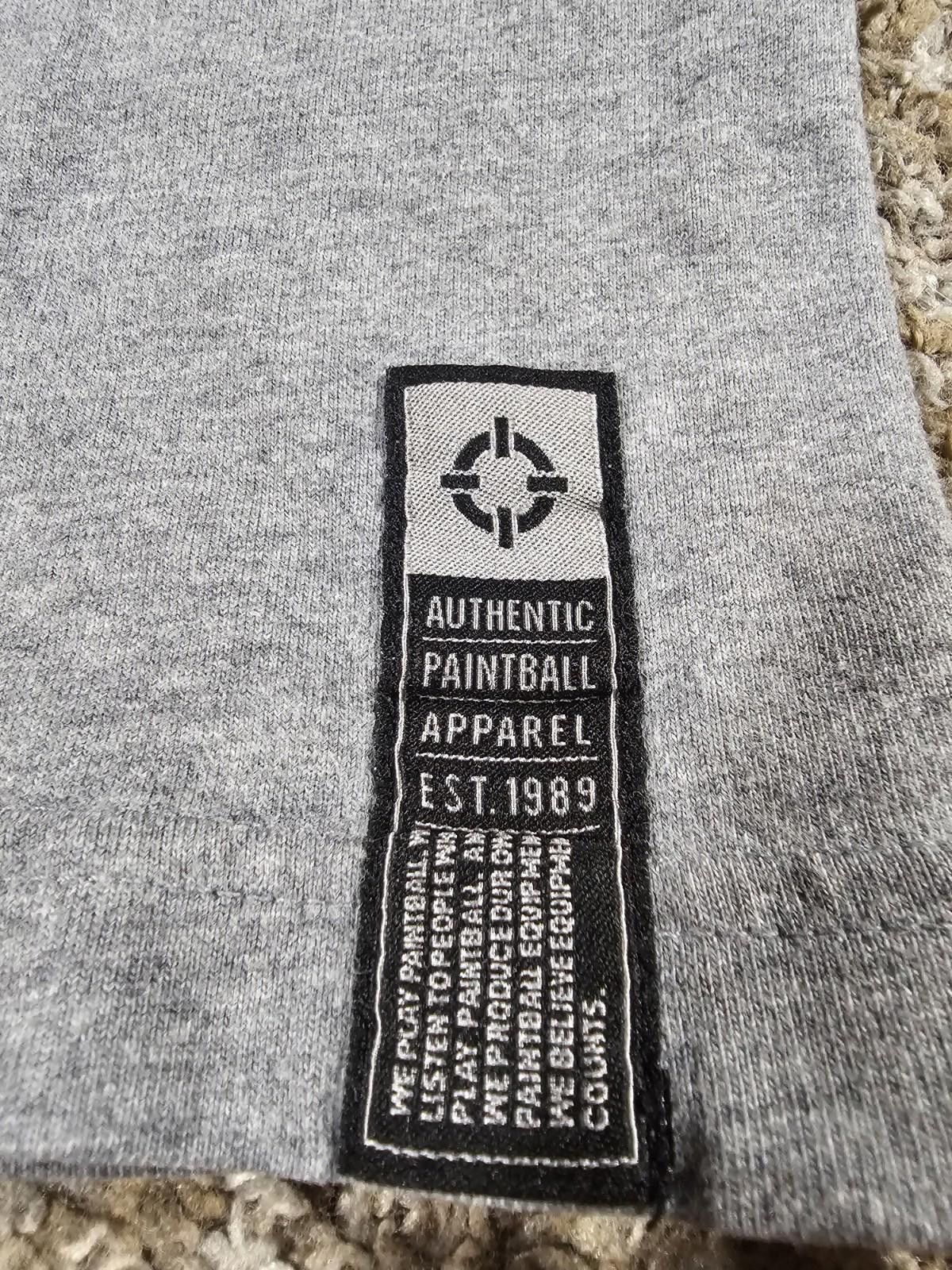 Other Smart Parts authentic paintball apparel t-shirt Size L Gray Size ONE SIZE - 5 Thumbnail