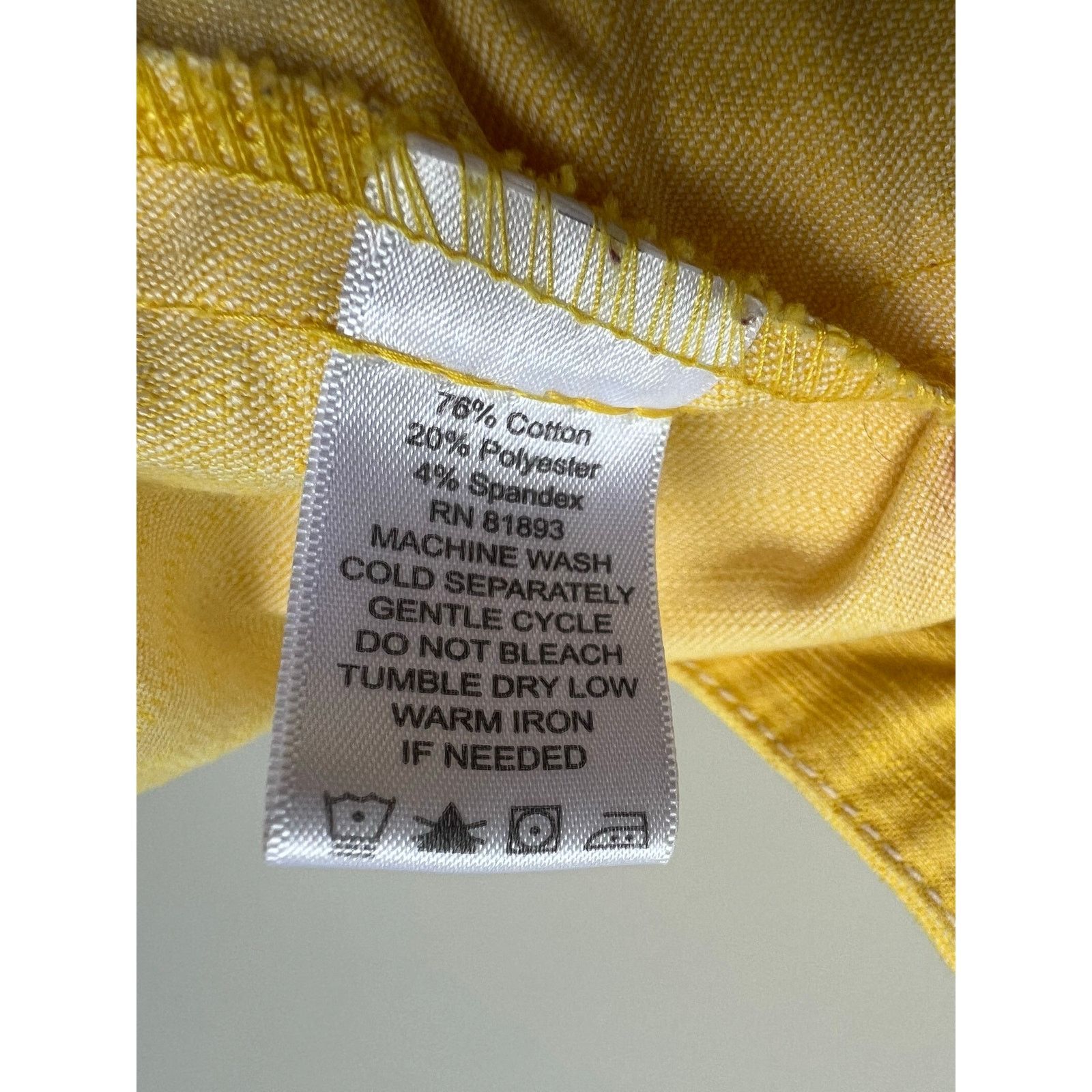 Denim & Co. D & Co Denim & Company Yellow Denim Jacket Large Size L / US 10 / IT 46 - 8 Thumbnail