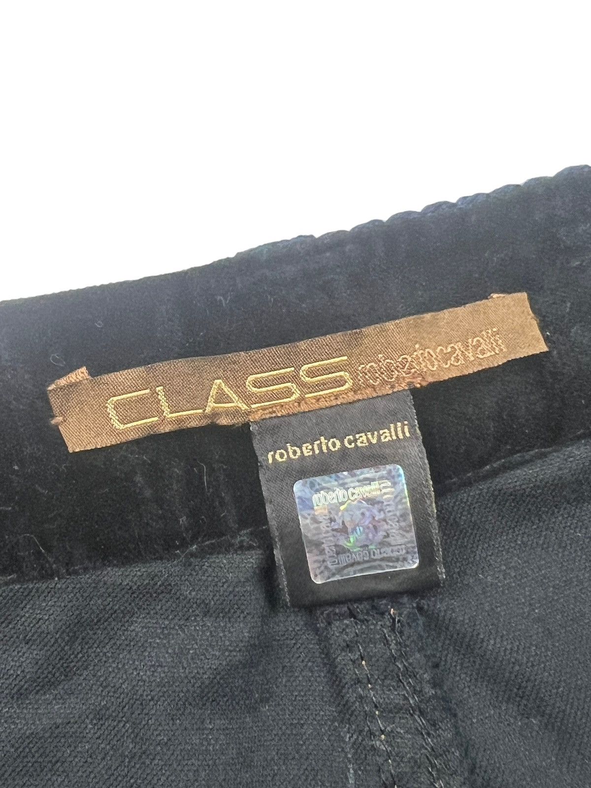 Roberto Cavalli Class by Roberto Cavalli Velvet Casual Pants Size US 38 / EU 54 - 8 Thumbnail