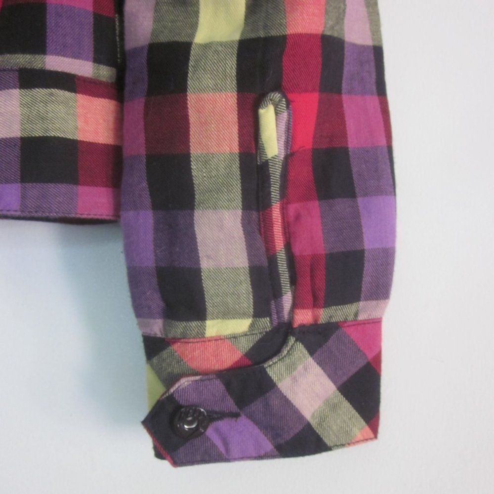 Hells Bells HELLZ Y2K Plaid Crop Jacket M Size M / US 6-8 / IT 42-44 - 4 Thumbnail