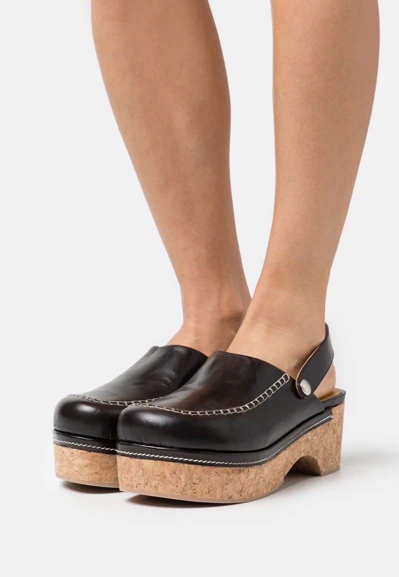 Rejina Pyo Rejina Pyo Maya Mules Platform Genuine Leather Size 41 Size US 11 / IT 41 - 2 Thumbnail