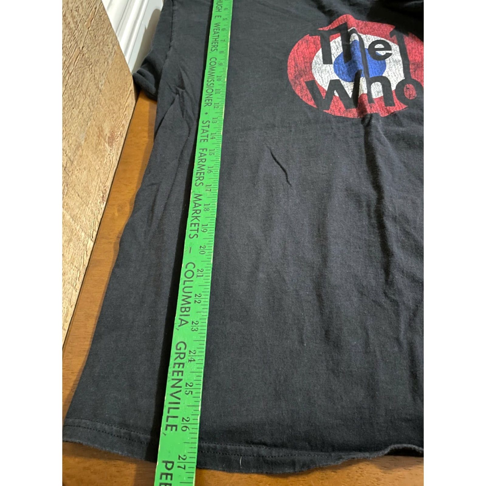 Hanes VINTAGE The who rock band 2010 T-Shirt Hanes Heavy Weight Black XL Shirt Men Short Sleeve Crew Neck 90s Band Music Logo Hero Unofficial Size US XL / EU 56 / 4 - 6 Thumbnail