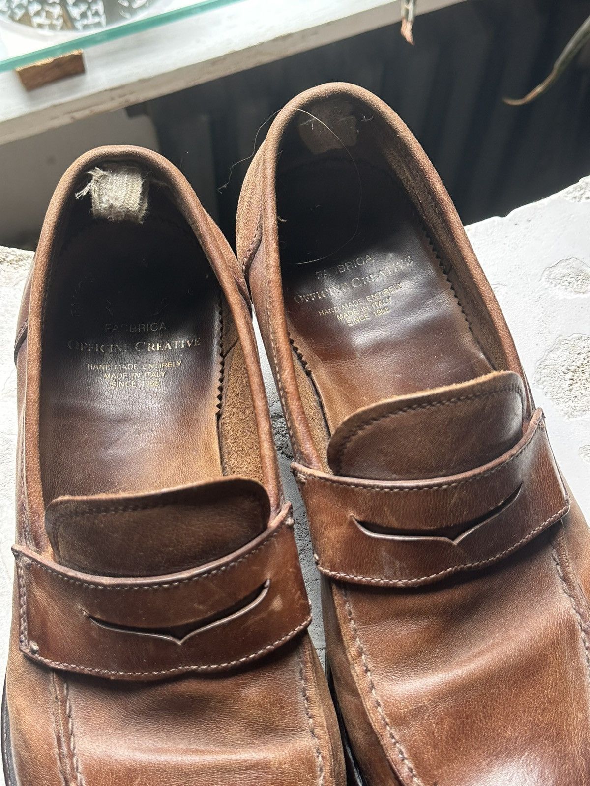 Officine Creative OFFICINE CREATIVE BROWN LOAFER Size US 9 / EU 42 - 10 Thumbnail