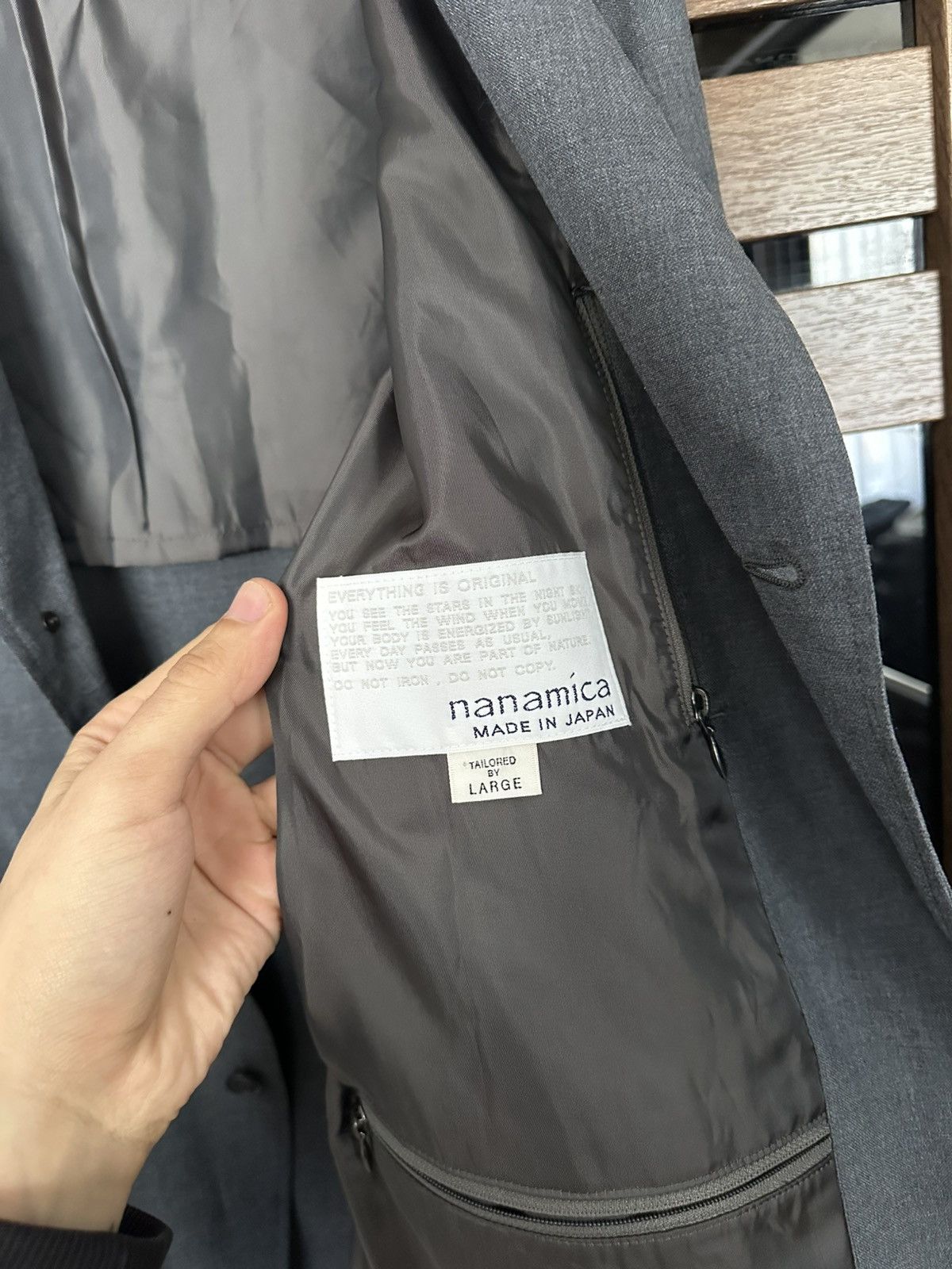 Nanamica Nanamica Japan Club Jacket Blazer Coat Size US L / EU 52-54 / 3 - 9 Thumbnail