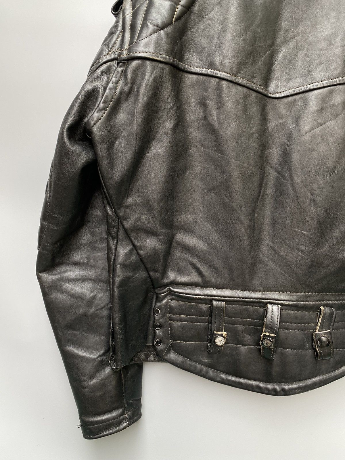 Vintage 1950s Leather Forever Double Rider Leather Jacket Size US XS / EU 42 / 0 - 6 Thumbnail
