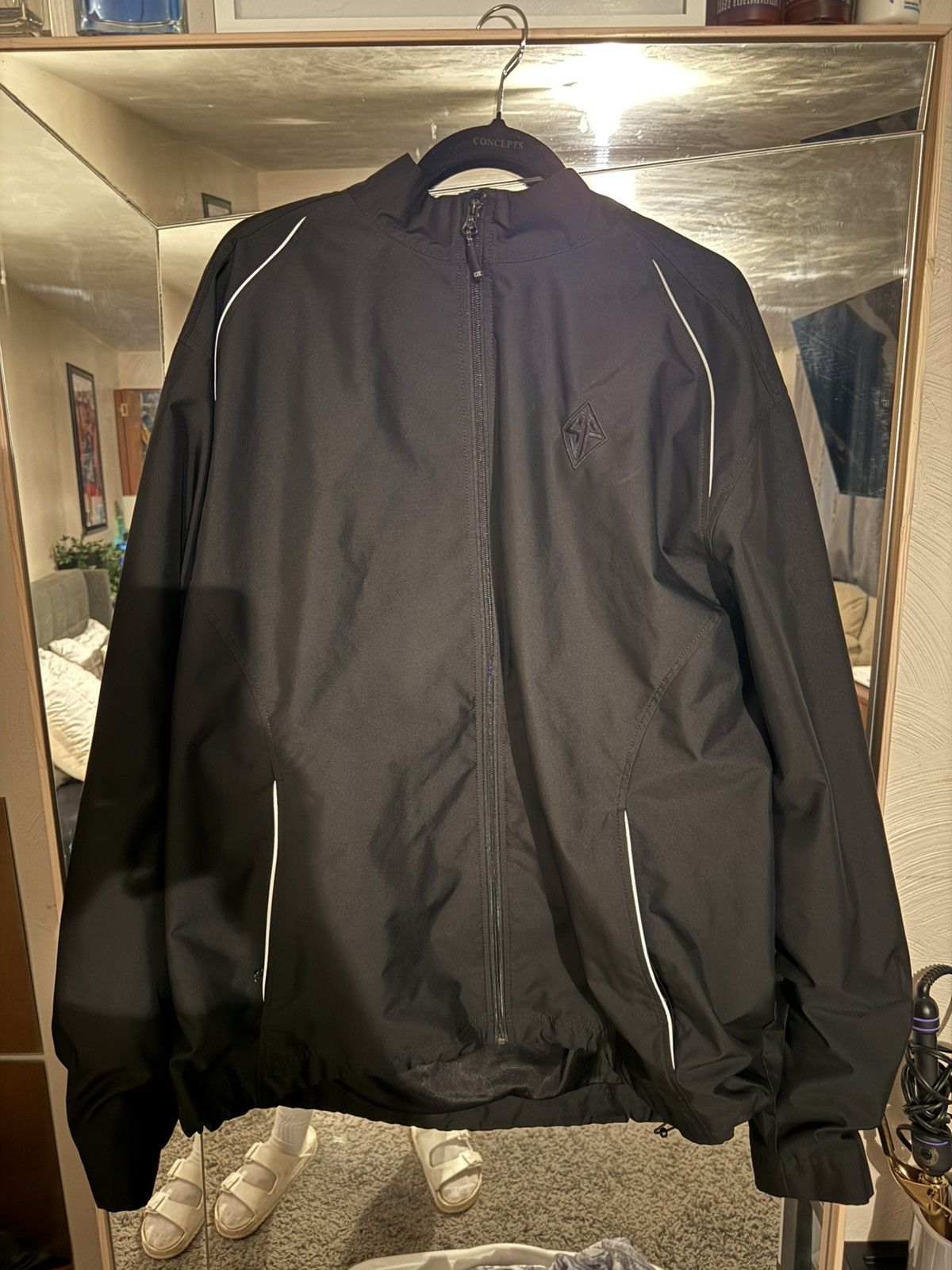 Vintage No Accidents Windbreaker Size US XXL / EU 58 / 5 - 1 Thumbnail