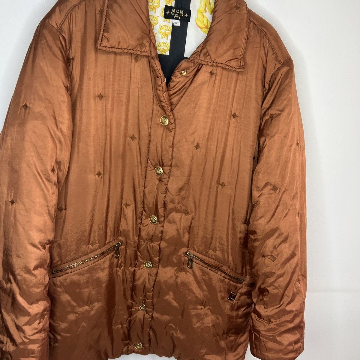 MCM Vintage MCM light quilted puffer parka jacket Size US M / EU 48-50 / 2 - 5 Thumbnail