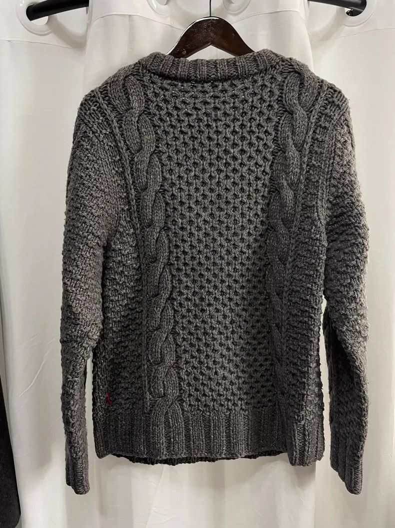 Wtaps wtaps 14aw Medium Heavy Grey Wool Knit Sweater Size US L / EU 52-54 / 3 - 2 Thumbnail