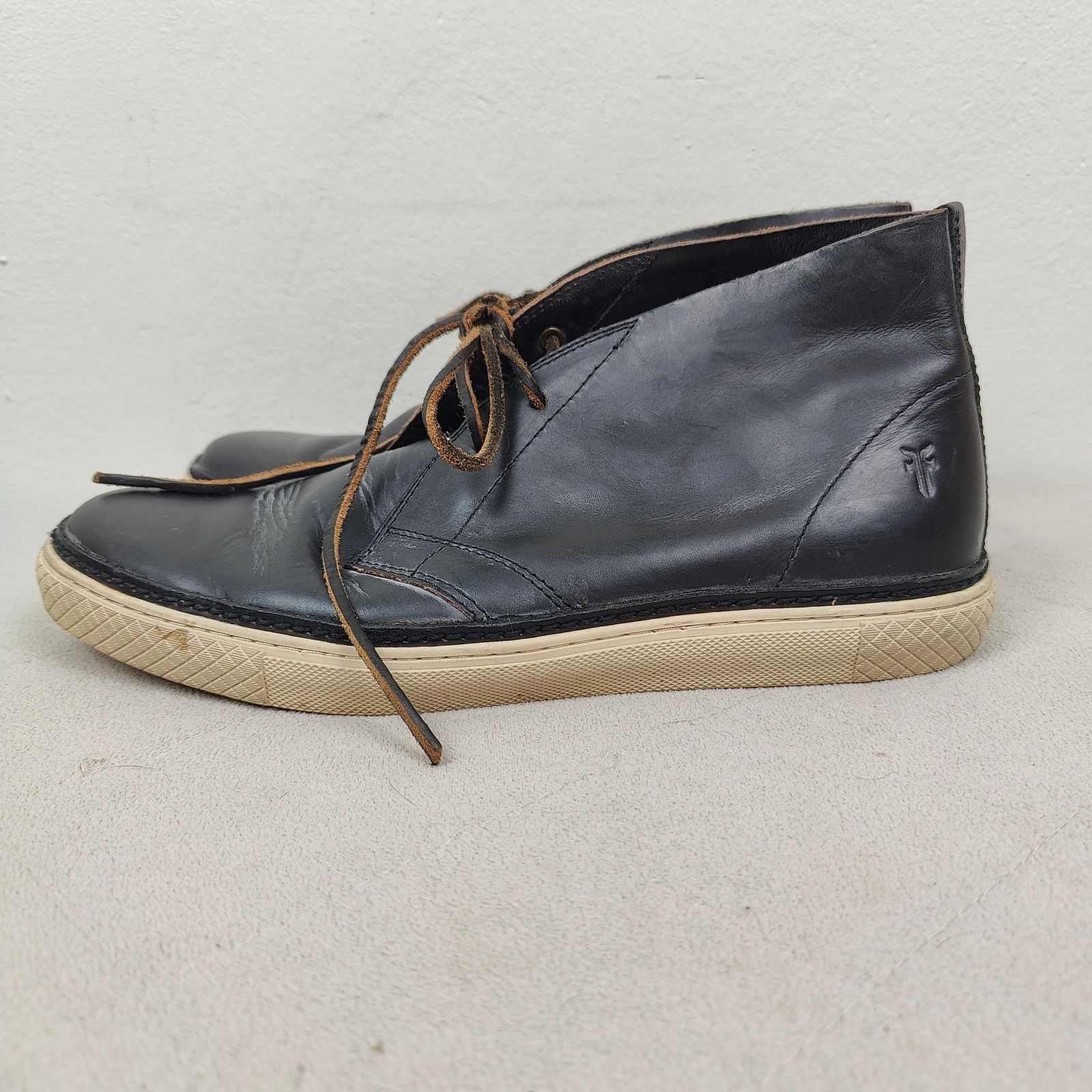 Other Frye Essex Chukka Boots Men 11 Black Leather Lace Up Western Size US 11 / EU 44 - 5 Thumbnail