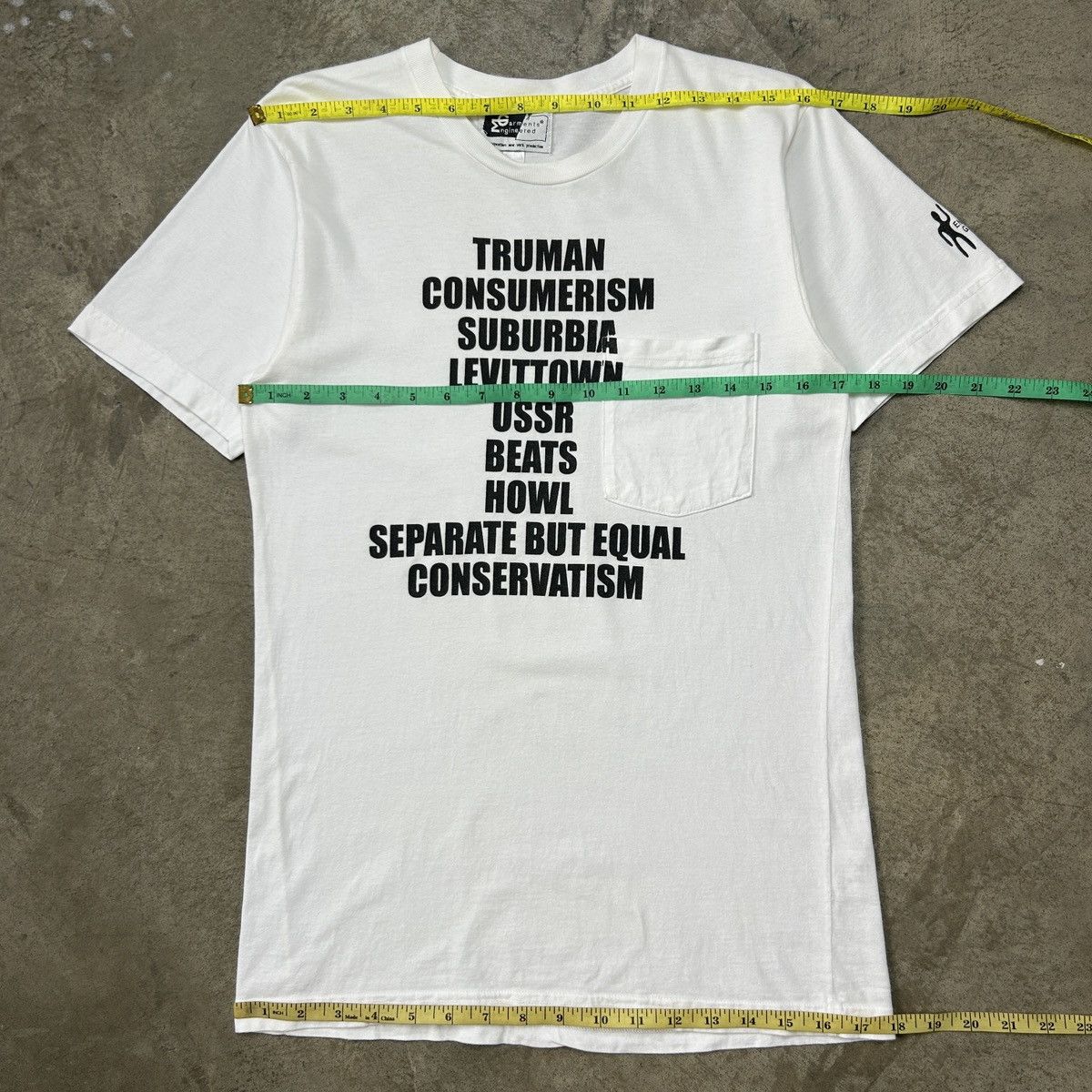 Engineered Garments × Vintage 1990s Engineered Garments - Statement Tee Size US S / EU 44-46 / 1 - 8 Thumbnail