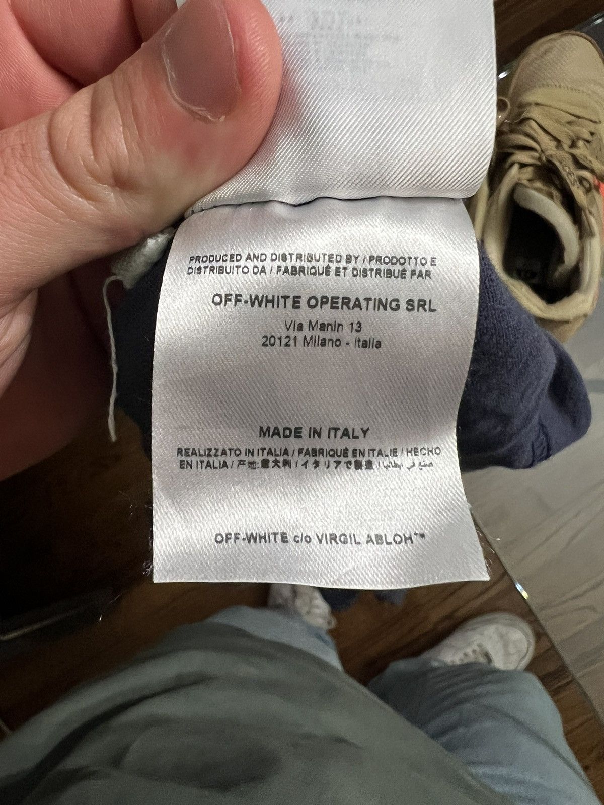 Champion × Off-White Champion x Off White Arrow Tee Size US S / EU 44-46 / 1 - 7 Thumbnail