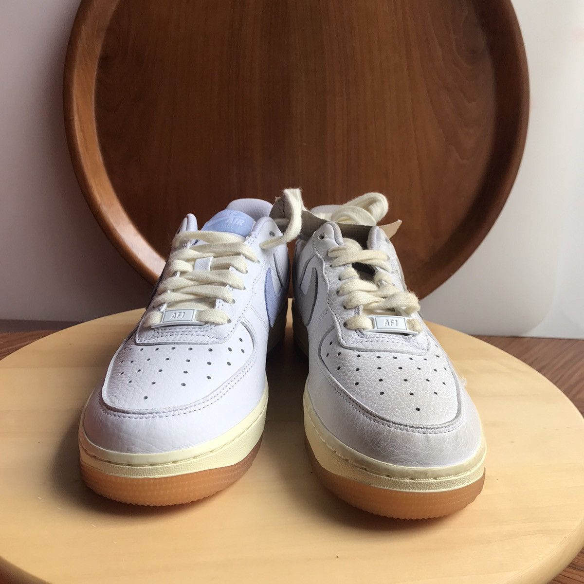 Hypebeast × Nike Nike Air Force One 07 Gumsole White cobalt bliss-Alabaster Size US 5 / EU 37 - 5 Thumbnail