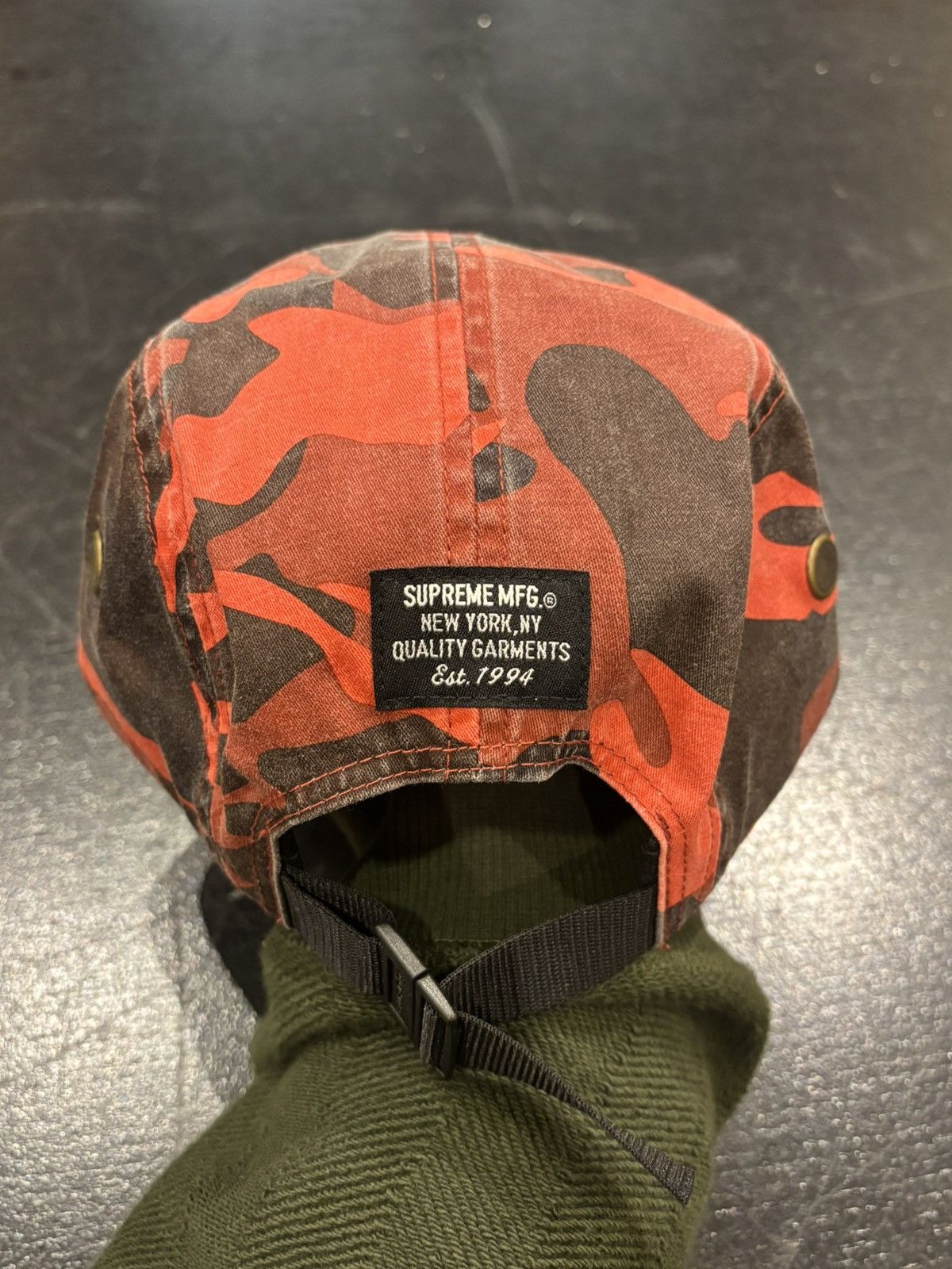 Supreme Supreme Faded Red Camo Camp Cap Size ONE SIZE - 2 Thumbnail