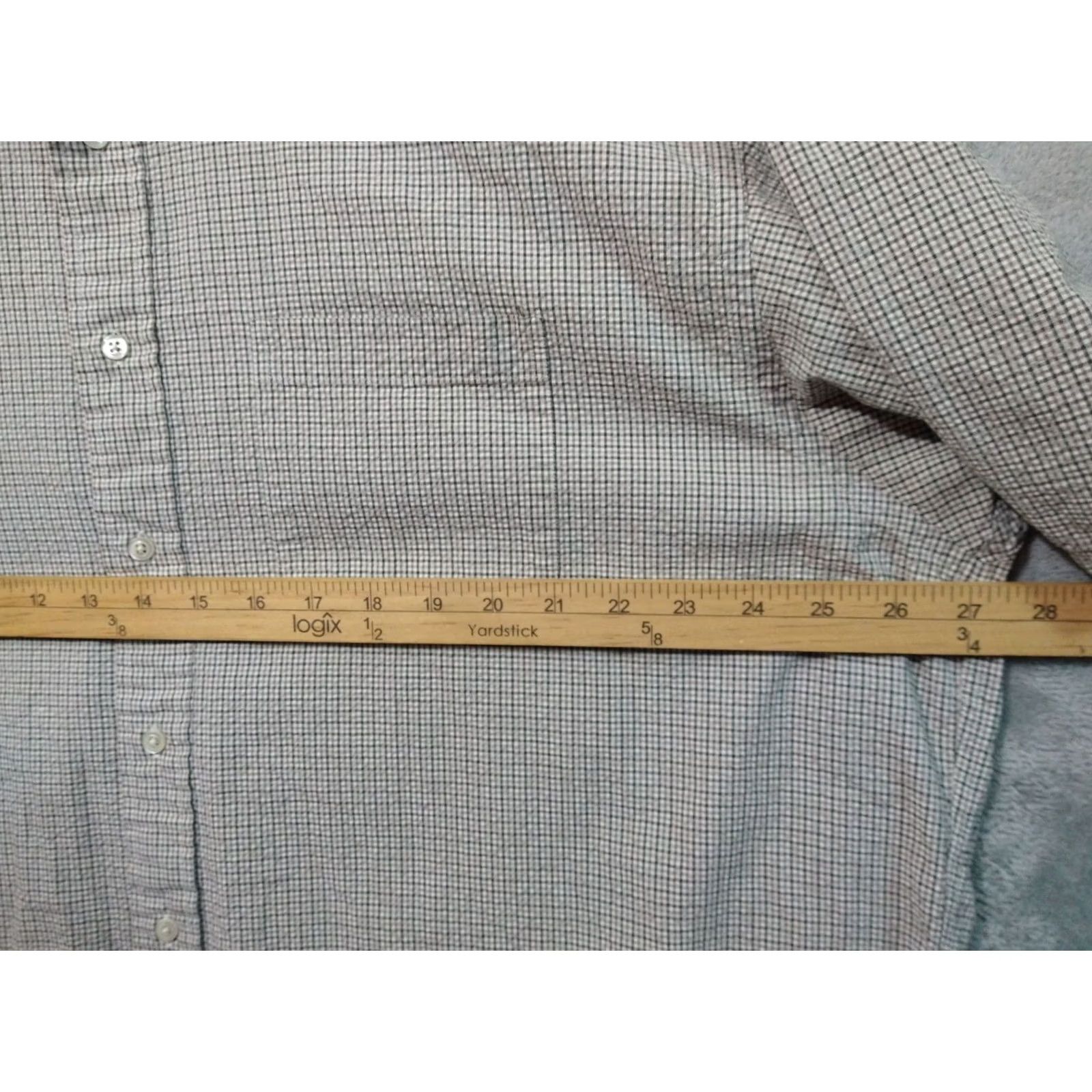 Brooks Brothers Brooks Brothers Shirt Mens XL Beige Plaid Seersucker Short Sleeve Button Down Size US XL / EU 56 / 4 - 4 Thumbnail