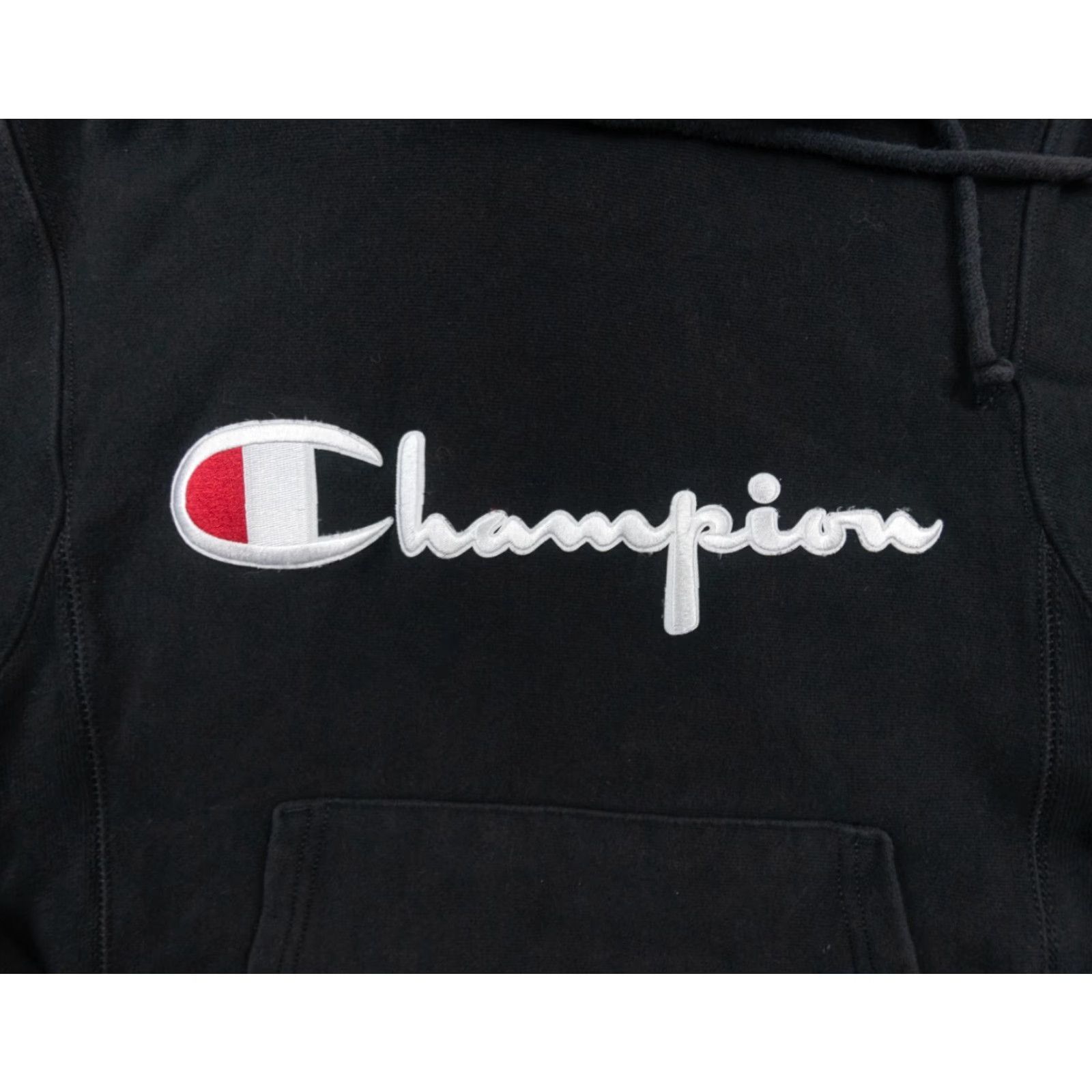 Champion Champion Sweatshirt Adult XS Black Reverse Weave Spellout Embroidered Logo Pullover Men Size US XS / EU 42 / 0 - 2 Thumbnail