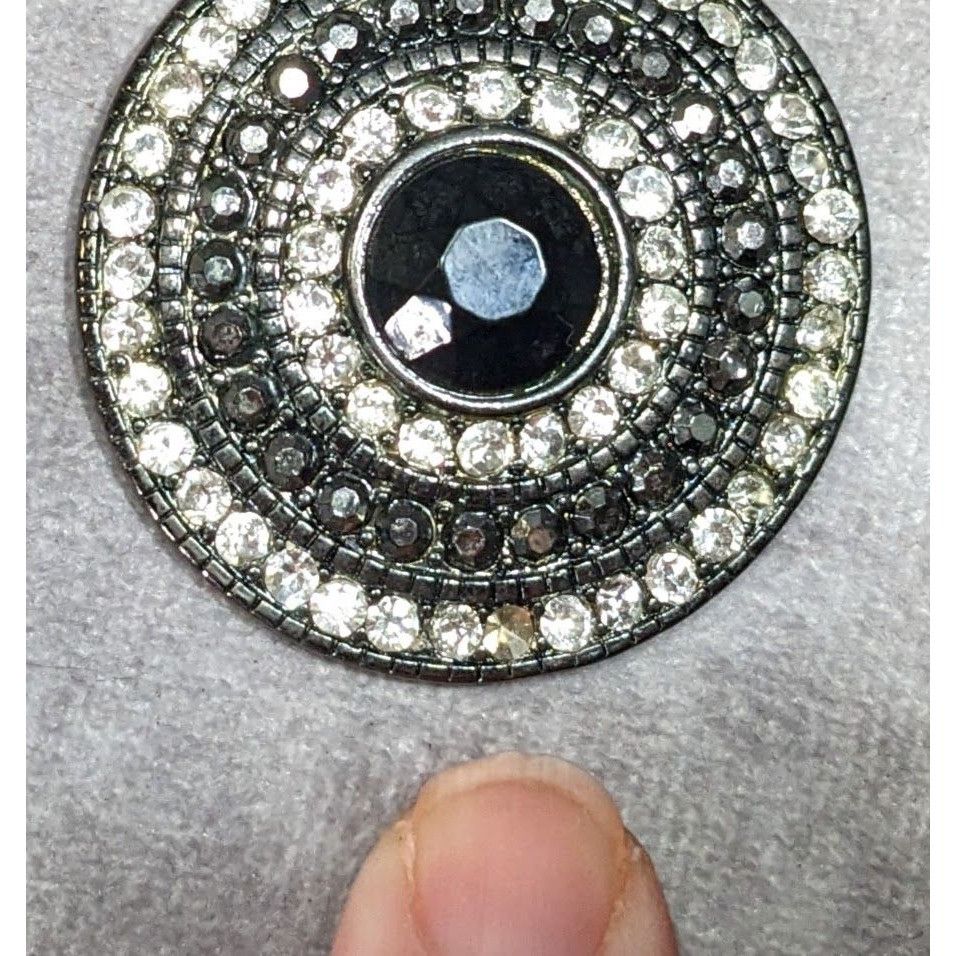 Other Bohemian Glam Rhinestone Medallion Pendant Necklace Size ONE SIZE - 2 Thumbnail