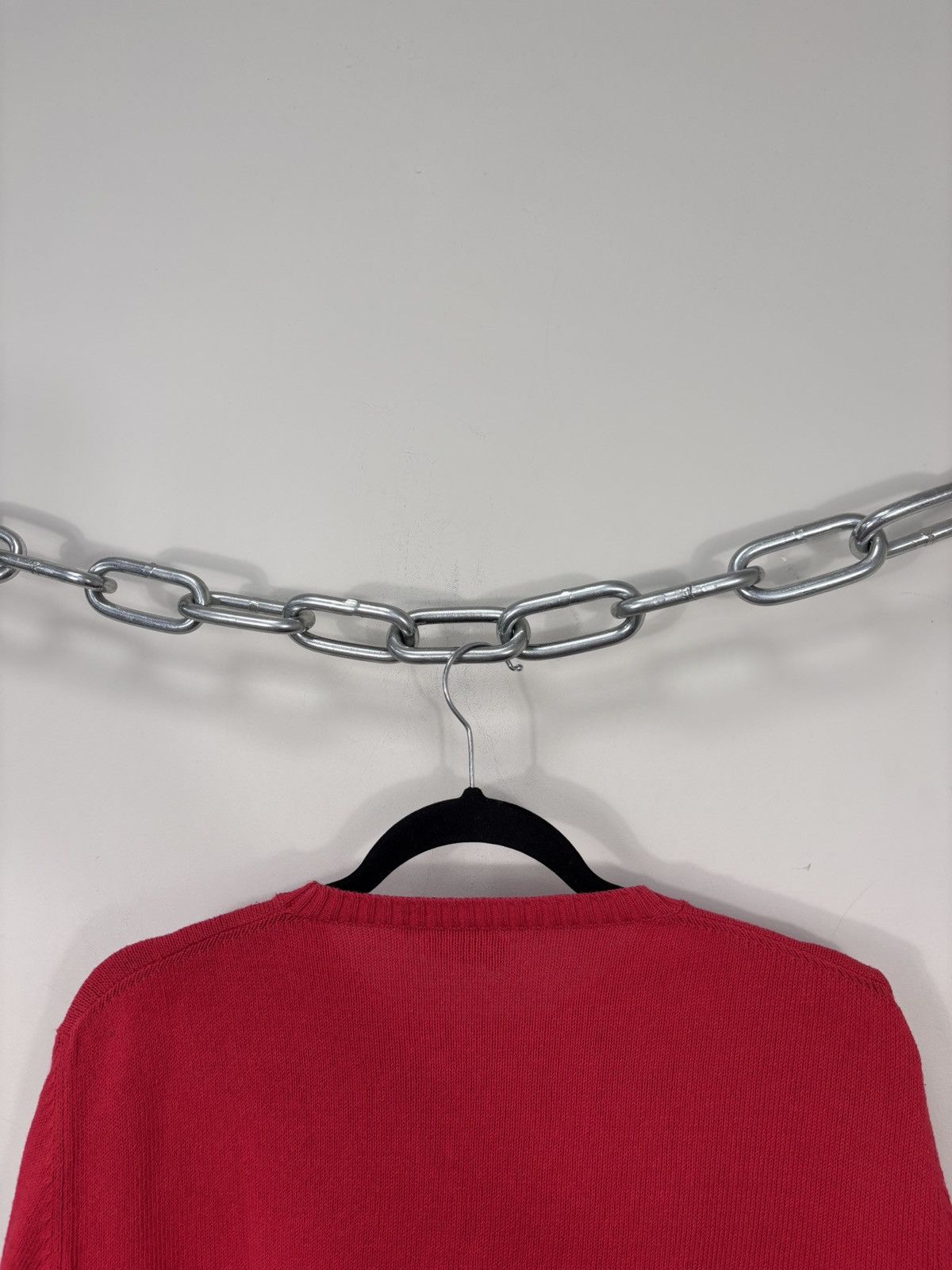 Etro Etro Milano Men’s Slim Fit Red Geometric Intarsia Sweater Size US M / EU 48-50 / 2 - 12 Thumbnail