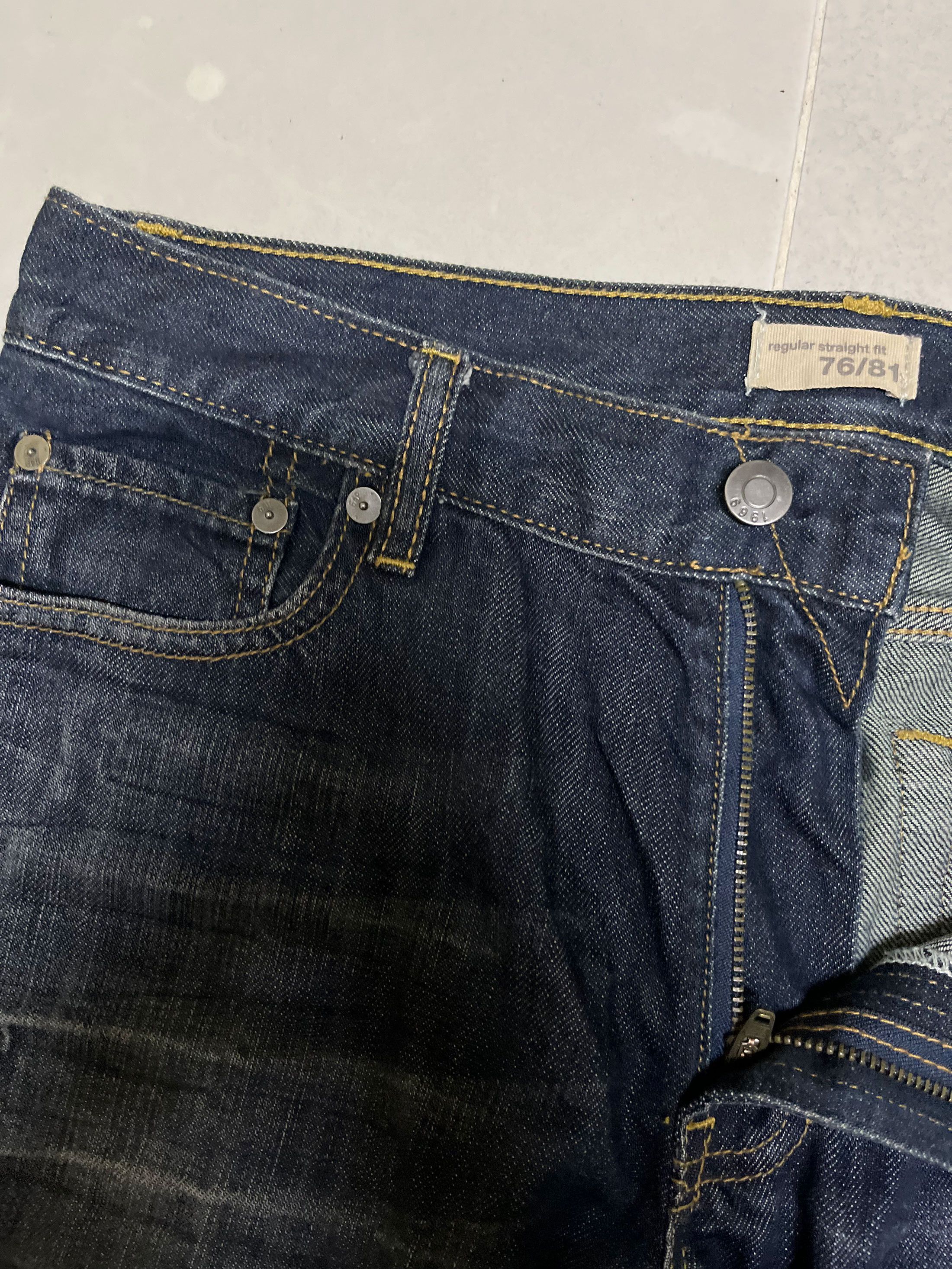 Gap Gap Regular Straight Fit Jeans Size US 32 / EU 48 - 3 Thumbnail
