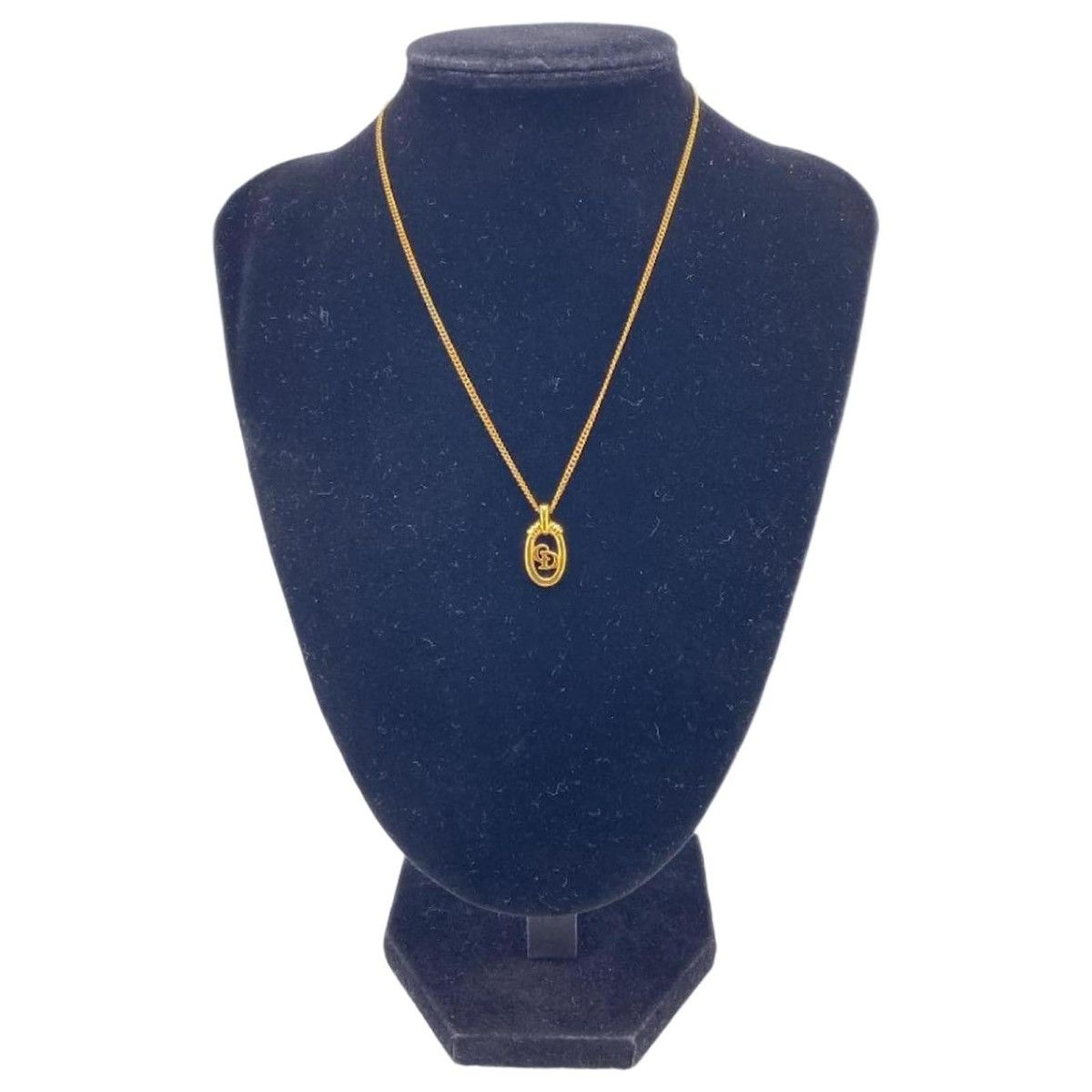 Christian Dior Monsieur Iconic Classic Dior Logo CD Dior Gold Chain Necklace Size ONE SIZE - 2 Thumbnail