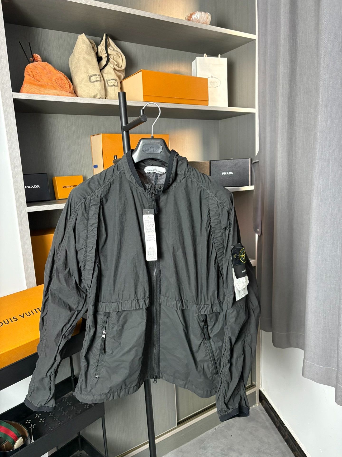 Stone Island Stone Island Nylon Black Light Jacket L Men Size US L / EU 52-54 / 3 - 1 Thumbnail