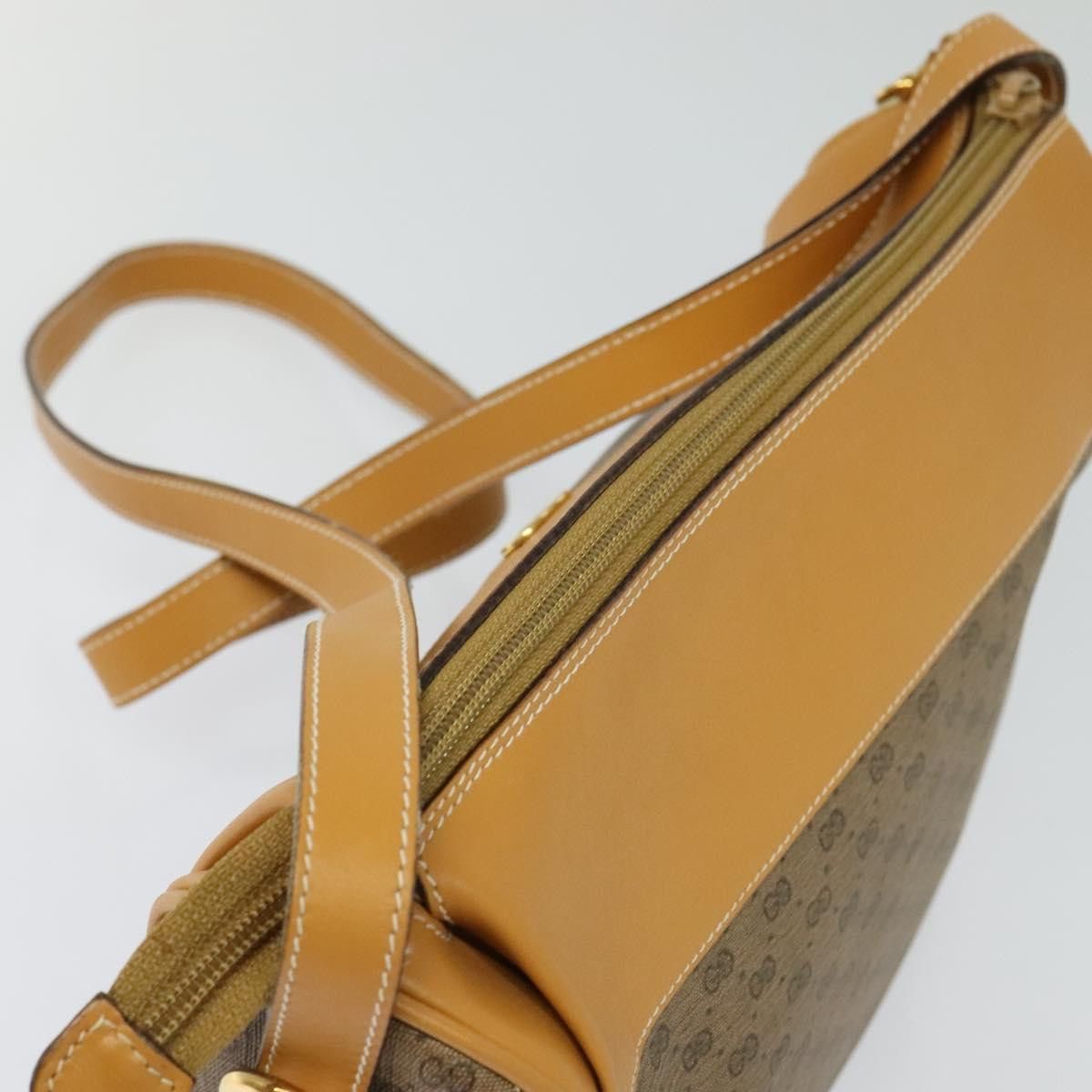Gucci GUCCI Micro GG Supreme Shoulder Bag Pvc Beige Gold 001 115 Size ONE SIZE - 6 Thumbnail