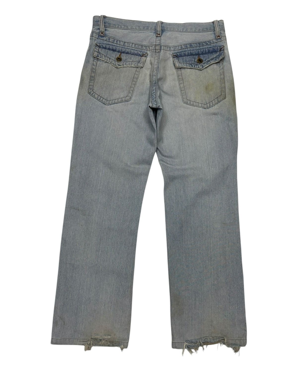 Comme Ca Ism THRASHED Comme Ca Ism Ripped Distressed Denim Jeans I6W9 Lgb Size US 34 / EU 50 - 8 Thumbnail