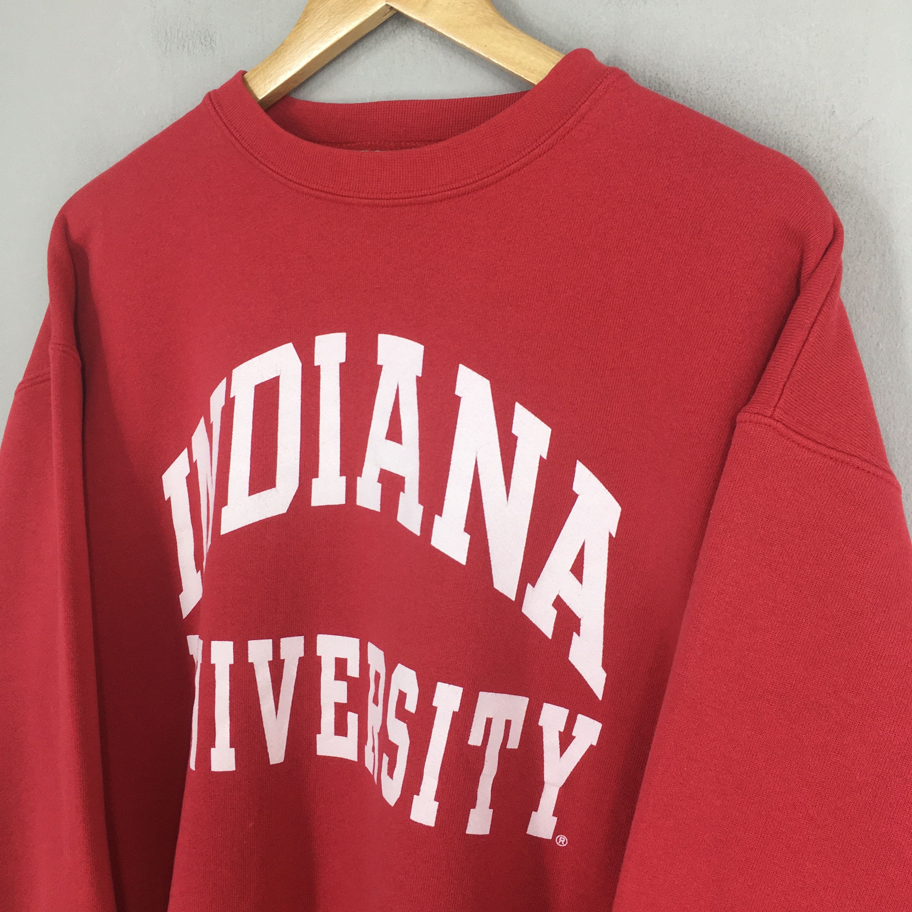 Vintage Vintage Indiana University Red Sweater Large Size US L / EU 52-54 / 3 - 3 Thumbnail