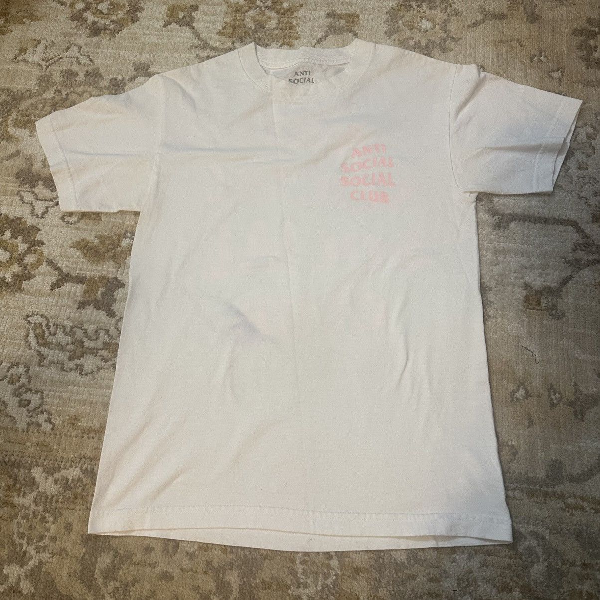Anti Social Social Club Anti Social Social Club ASSC Logo Tee White Pink T-Shirt Size US S / EU 44-46 / 1 - 3 Thumbnail