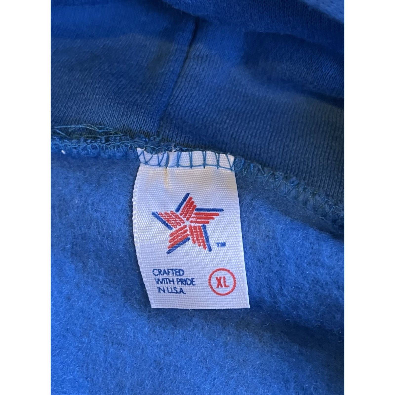 Tultex VINTAGE Tultex Hoodie City Blue XL Size US XL / EU 56 / 4 - 5 Thumbnail