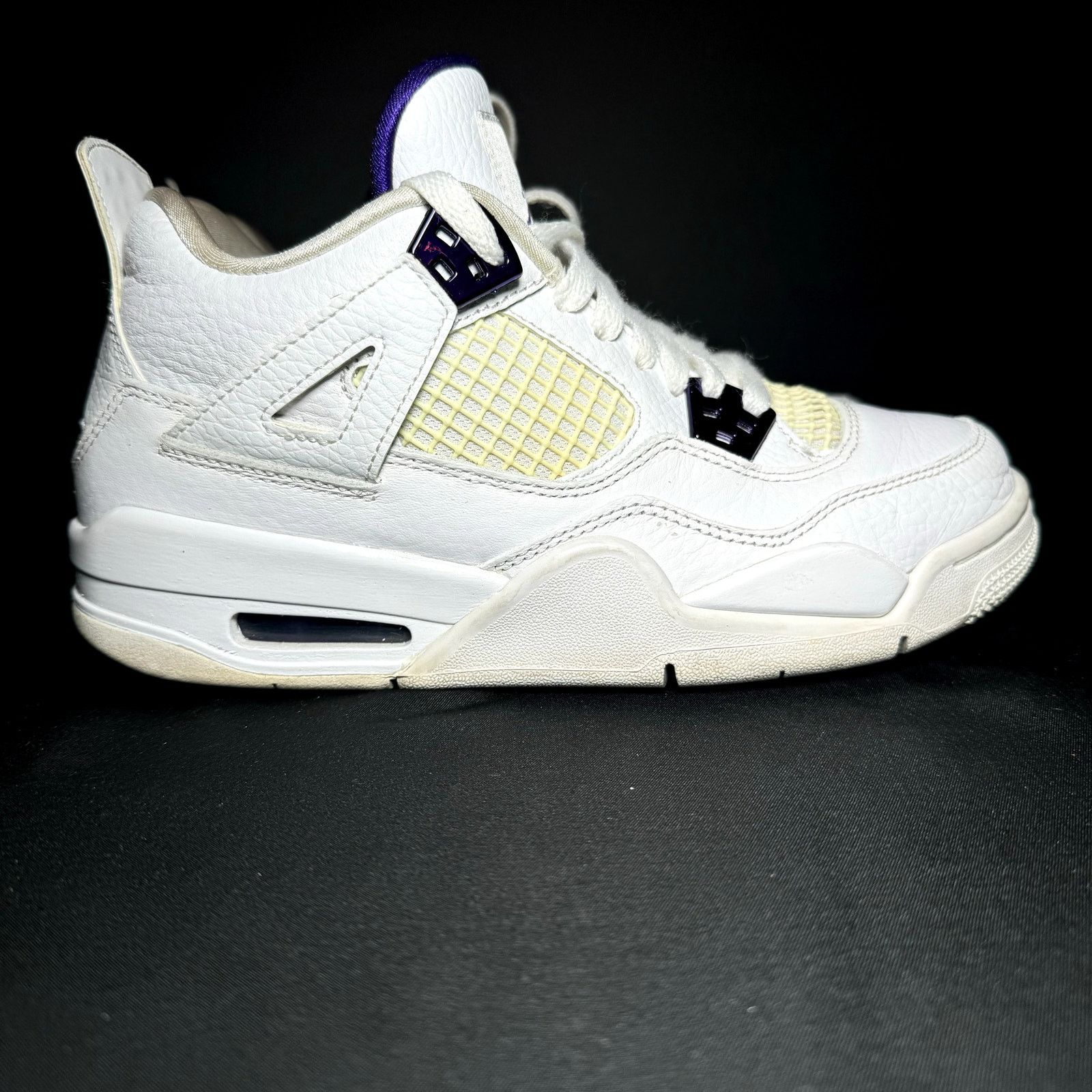 Jordan Brand × Nike Size 6 - Air Jordan 4 Retro GS Purple Metallic Men's Shoes Size US 6 / EU 39 - 1 Thumbnail