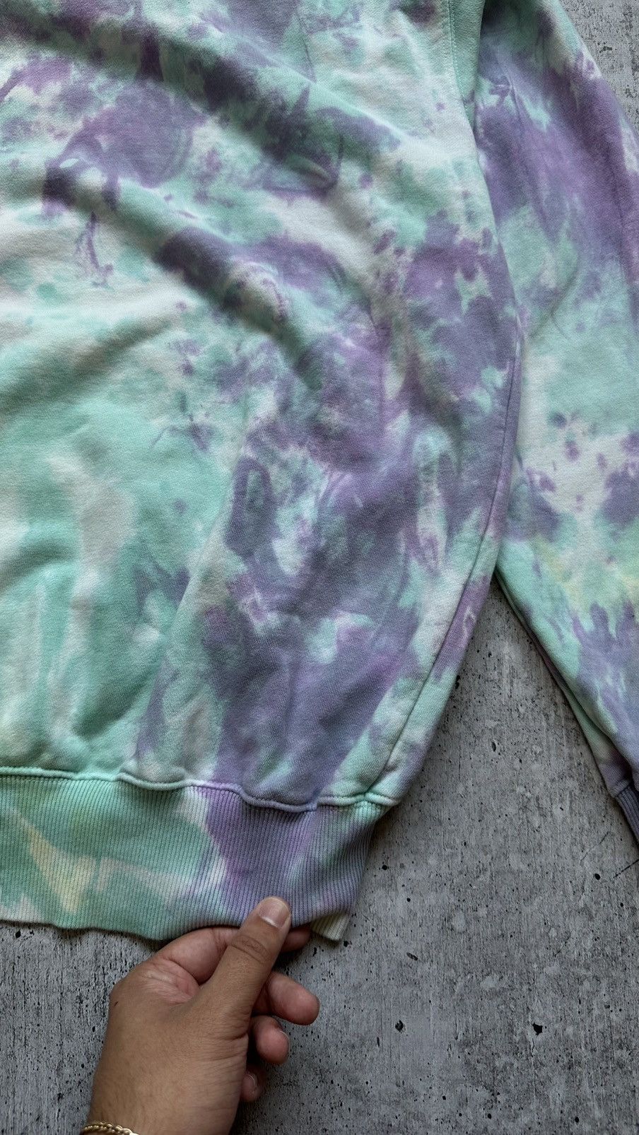 Diesel DIESEL HOOK TIE-DYE OVERSIZED HOODIE Size XS / US 0-2 / IT 36-38 - 21 Thumbnail