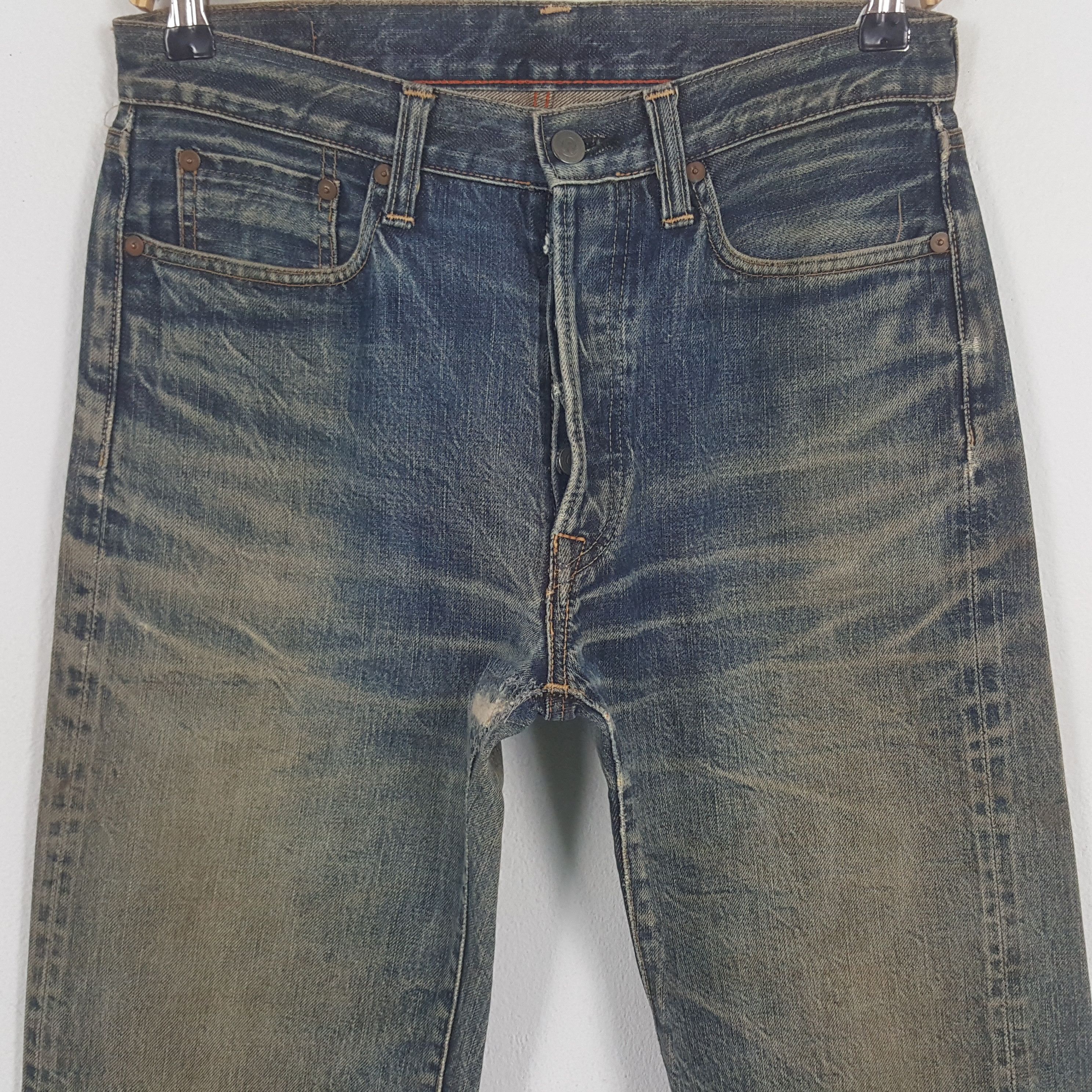 45rpm × Japanese Brand × Vintage Vintage 45rpm Japanese Denim Jeans Size US 30 / EU 46 - 2 Thumbnail