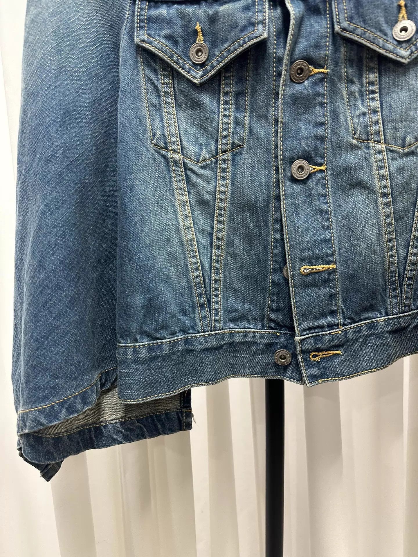Junya Watanabe Junya Watanabe Deconstructed Denim Shawl S Size S / US 4 / IT 40 - 3 Thumbnail