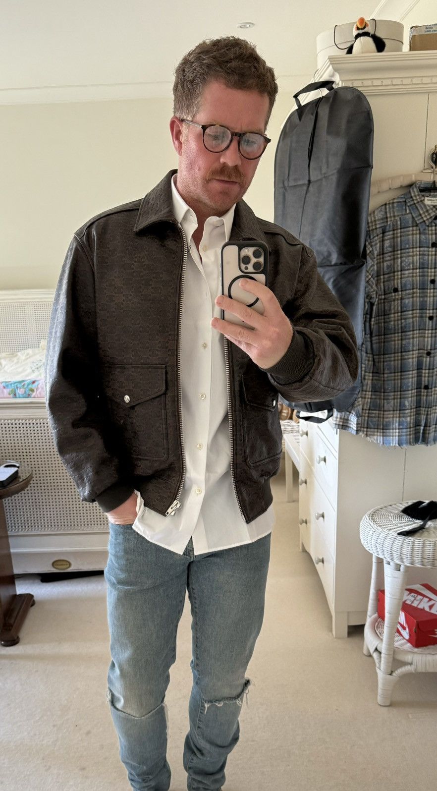 Saint Laurent Paris $760 SS23 BNWT Saint Laurent white shirt Sz 40 cotton poplin Size 40R - 4 Thumbnail