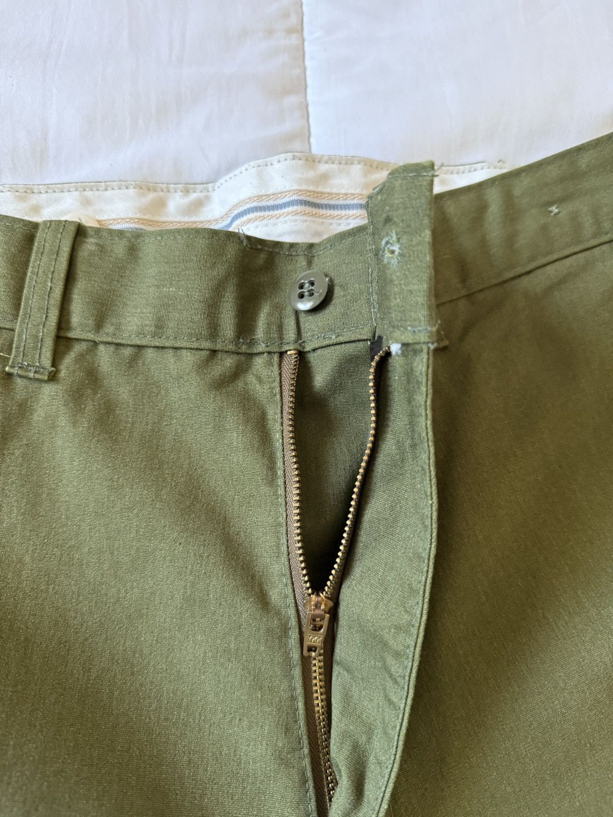Vintage Rattlers Brand Briar Pants Green Hunting Hiking Brush Size US 34 / EU 50 - 6 Thumbnail