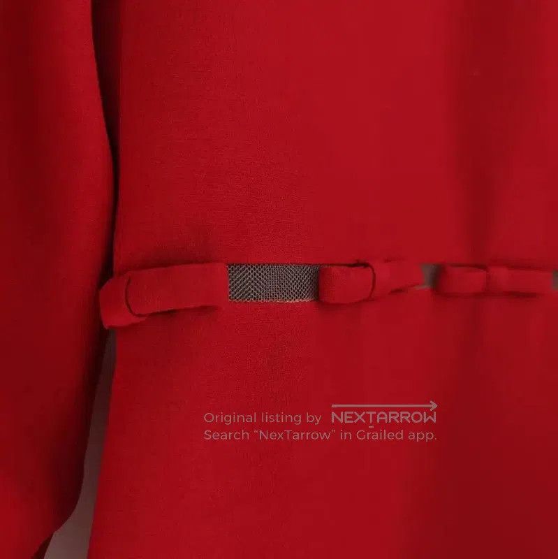 Valentino Valentino Red Long Sleeve Dress for Women . Size L / US 10 / IT 46 - 8 Thumbnail