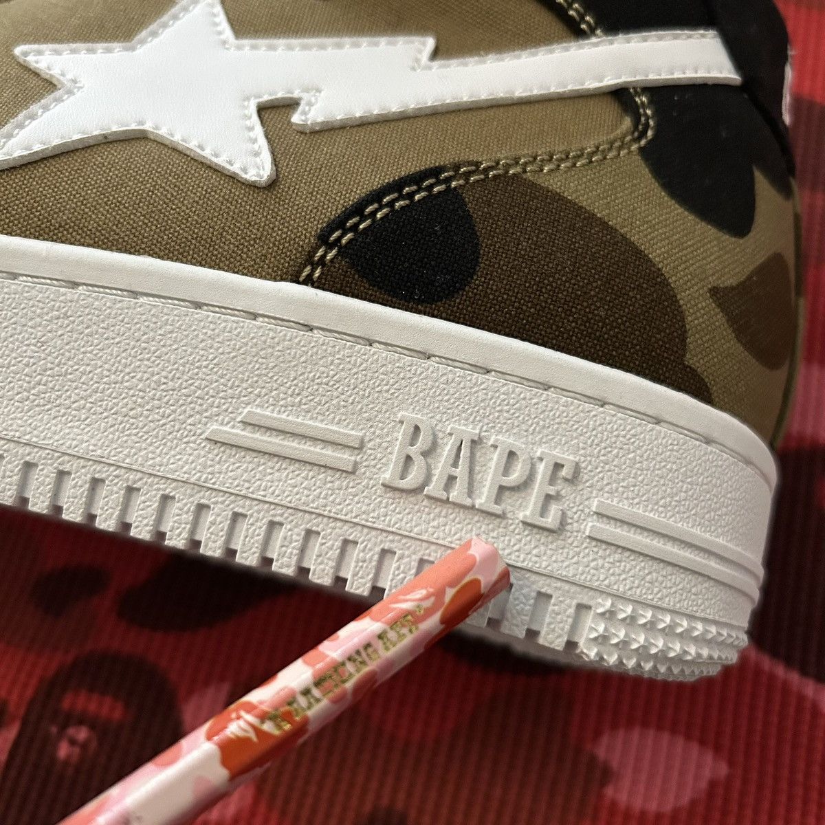 Bape BAPE x Jessie Reyez Mid BAPESTA Shoes Size US 10 / EU 43 - 7 Thumbnail