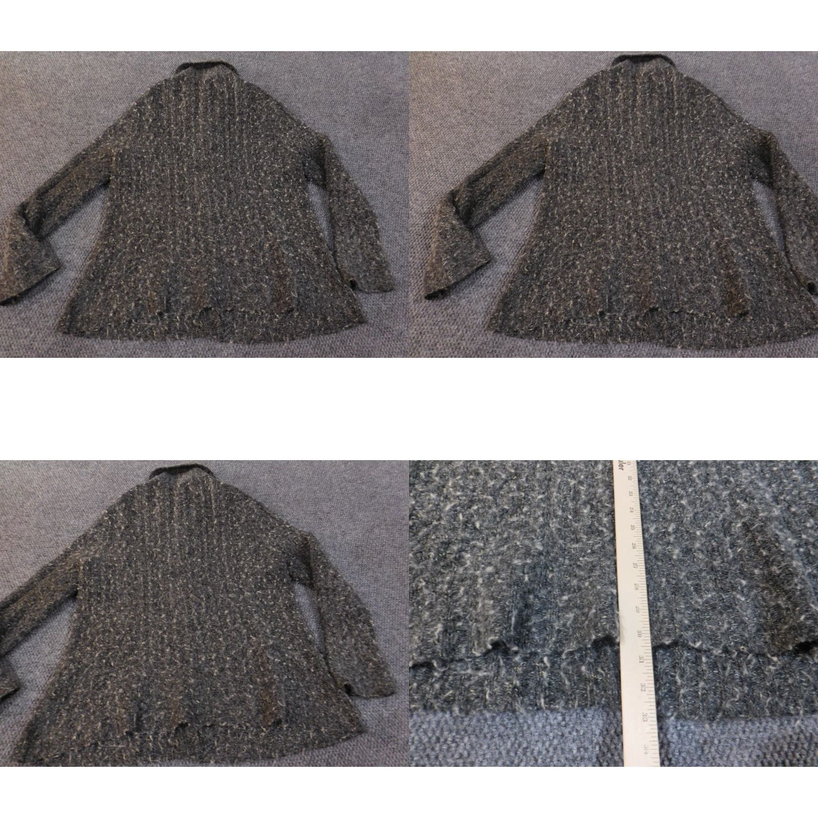 Vintage LL Bean Jacket Womens L Wool Gray Outdoor Casual Button Stretch Modern Classic Size L / US 10 / IT 46 - 8 Thumbnail