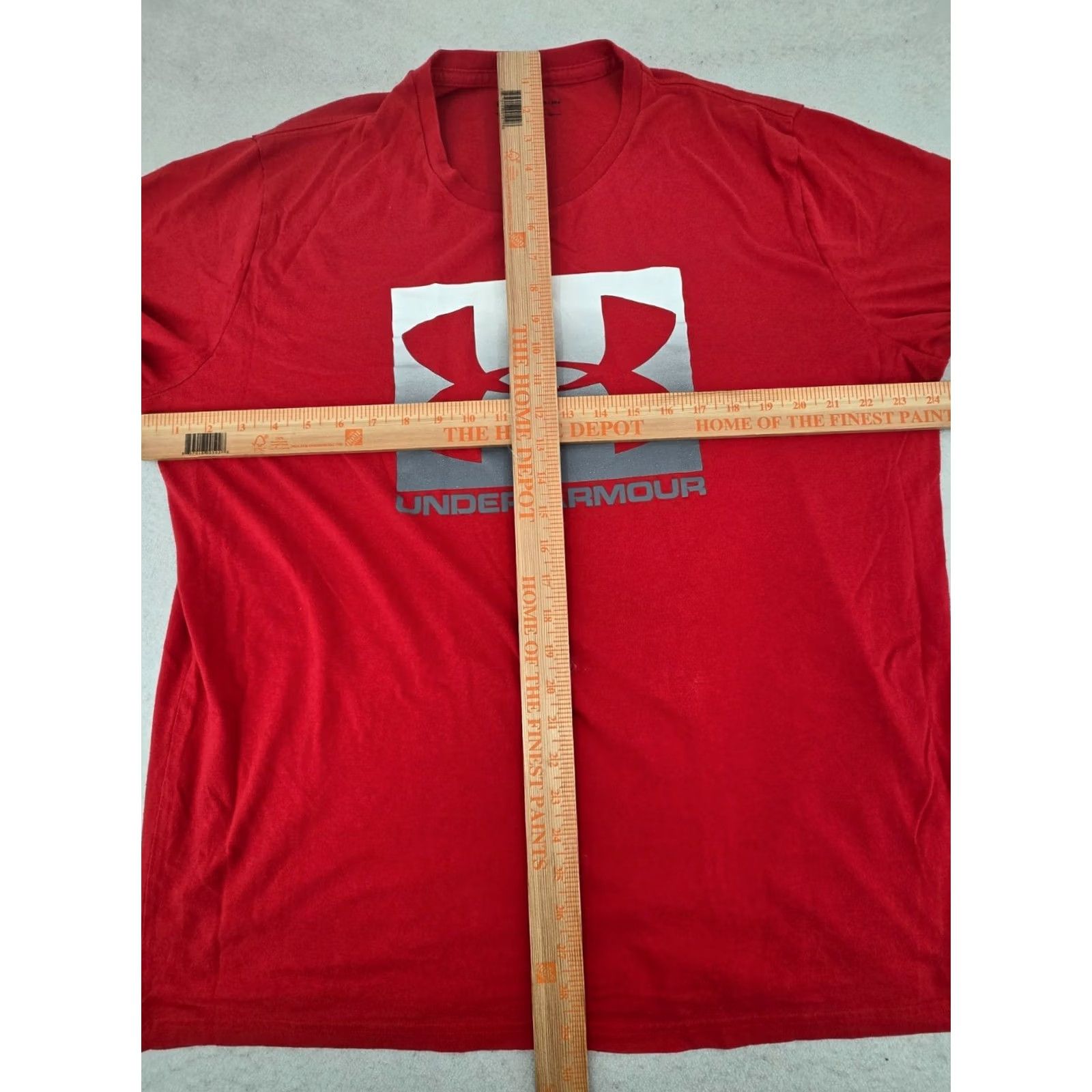 Under Armour Under Armour T-Shirt 2XL Red Logo Short Sleeve Men XXL Size US XXL / EU 58 / 5 - 5 Thumbnail