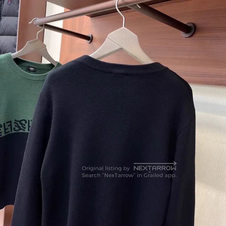 Fendi Fendi Pure Cashmere Sweater Size US L / EU 52-54 / 3 - 8 Thumbnail