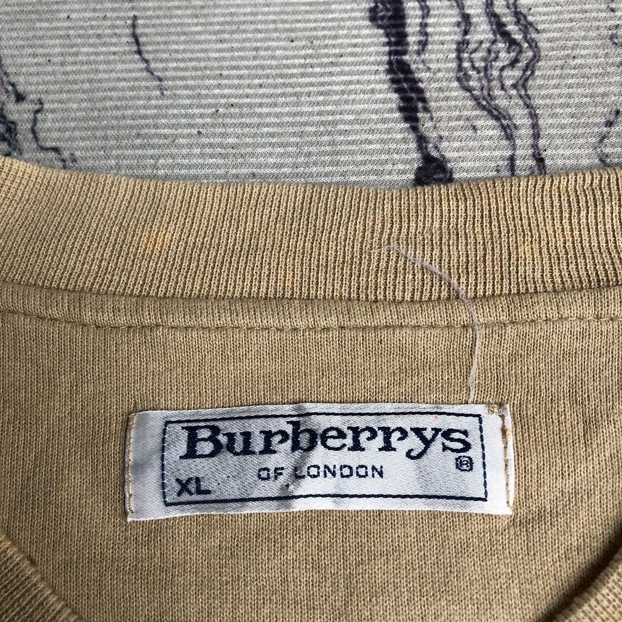 Burberry Vintage 90s Burberrys Embroidered Logo Crewneck Sweatshirt Size US XL / EU 56 / 4 - 7 Thumbnail
