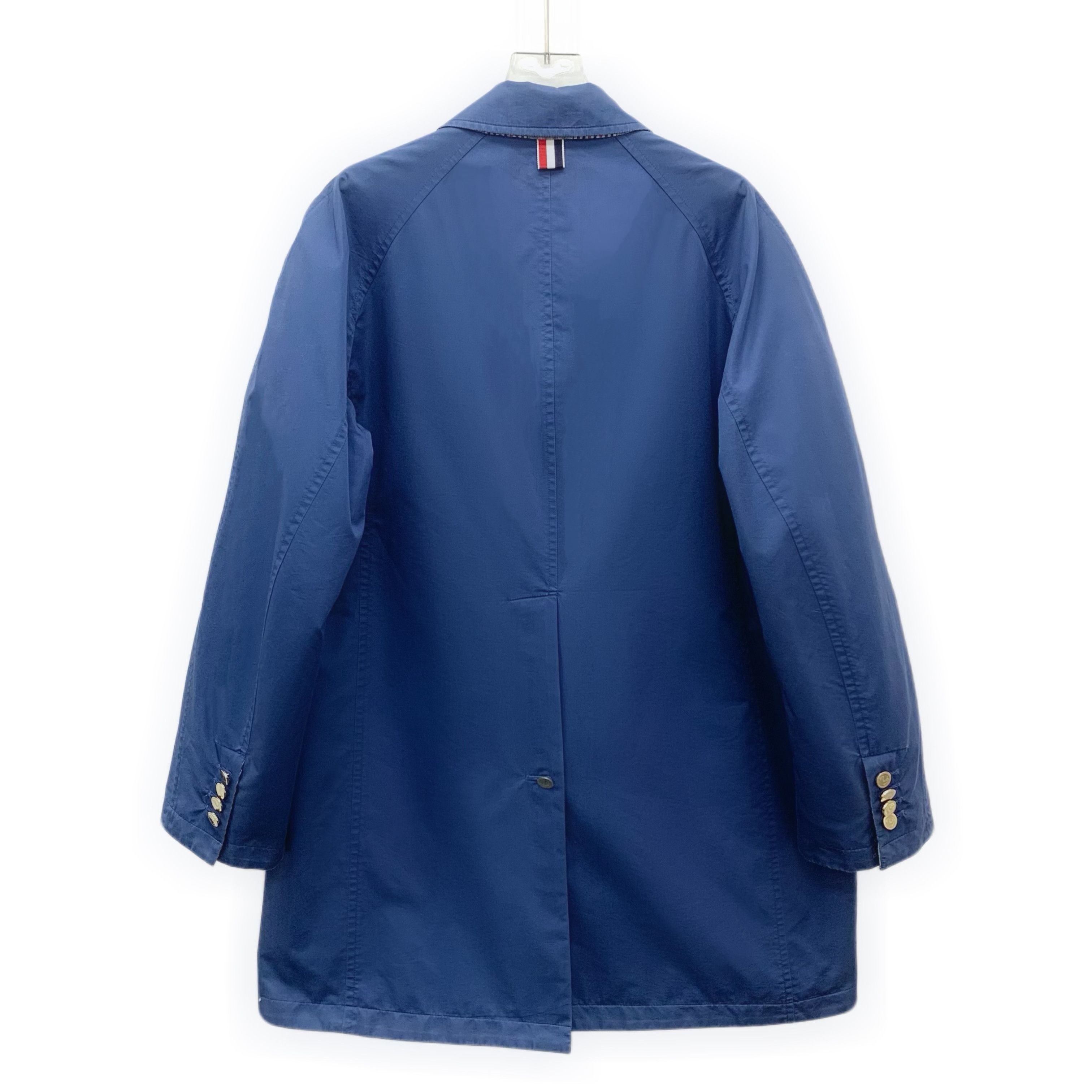 Thom Browne Thom Browne Check Trench Blue (1) Size S / US 4 / IT 40 - 2 Thumbnail