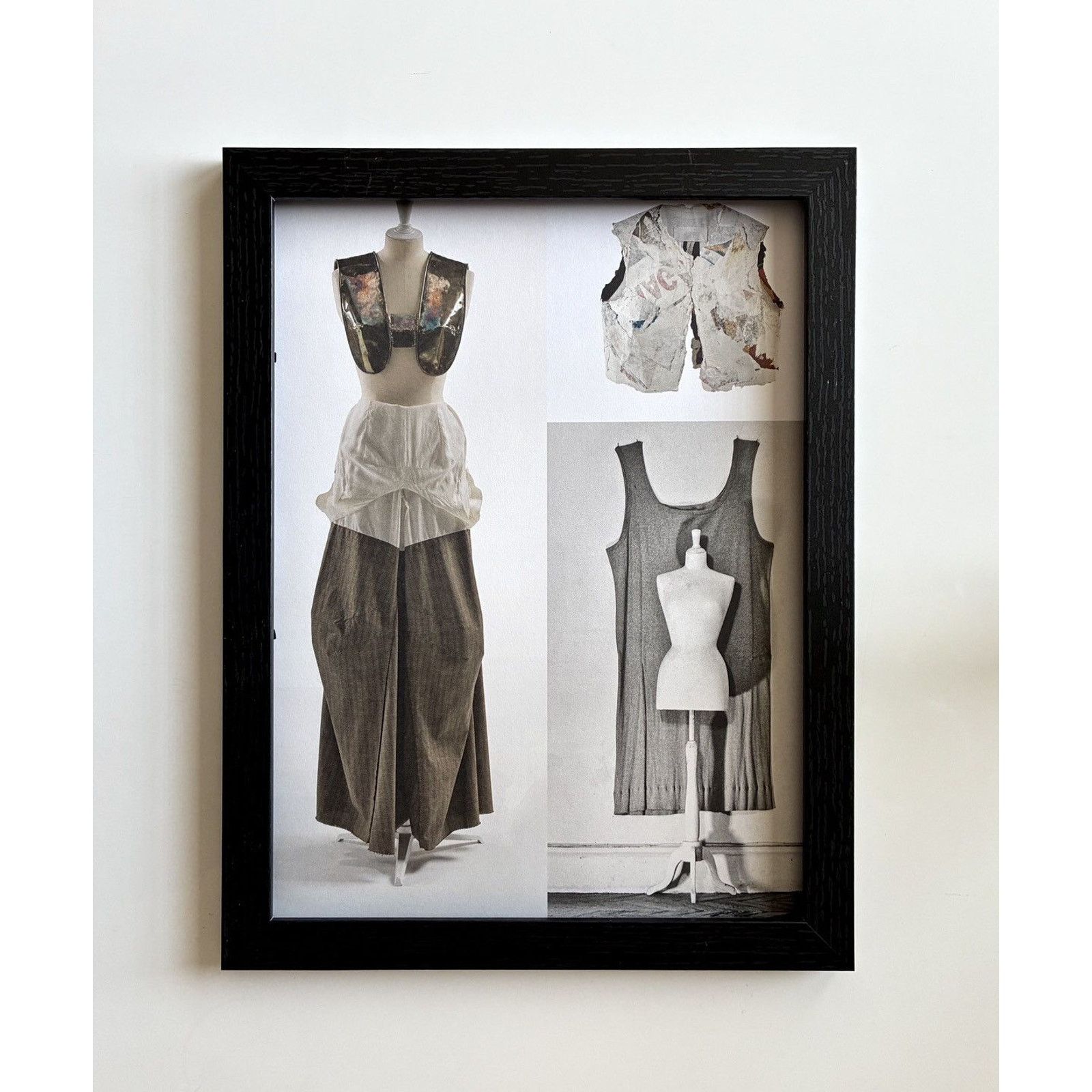 Maison Margiela × Vintage Maison Margiela Archive Fashion runway photo framed 9x12 Size ONE SIZE - 1 Thumbnail