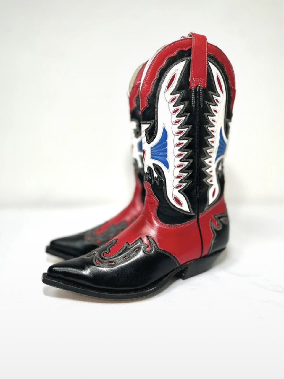 Other Santiags Don Quijote - 1992 - Roy Rogers Eagle Heart - Mint Size US 8.5 / EU 41-42 - 3 Thumbnail