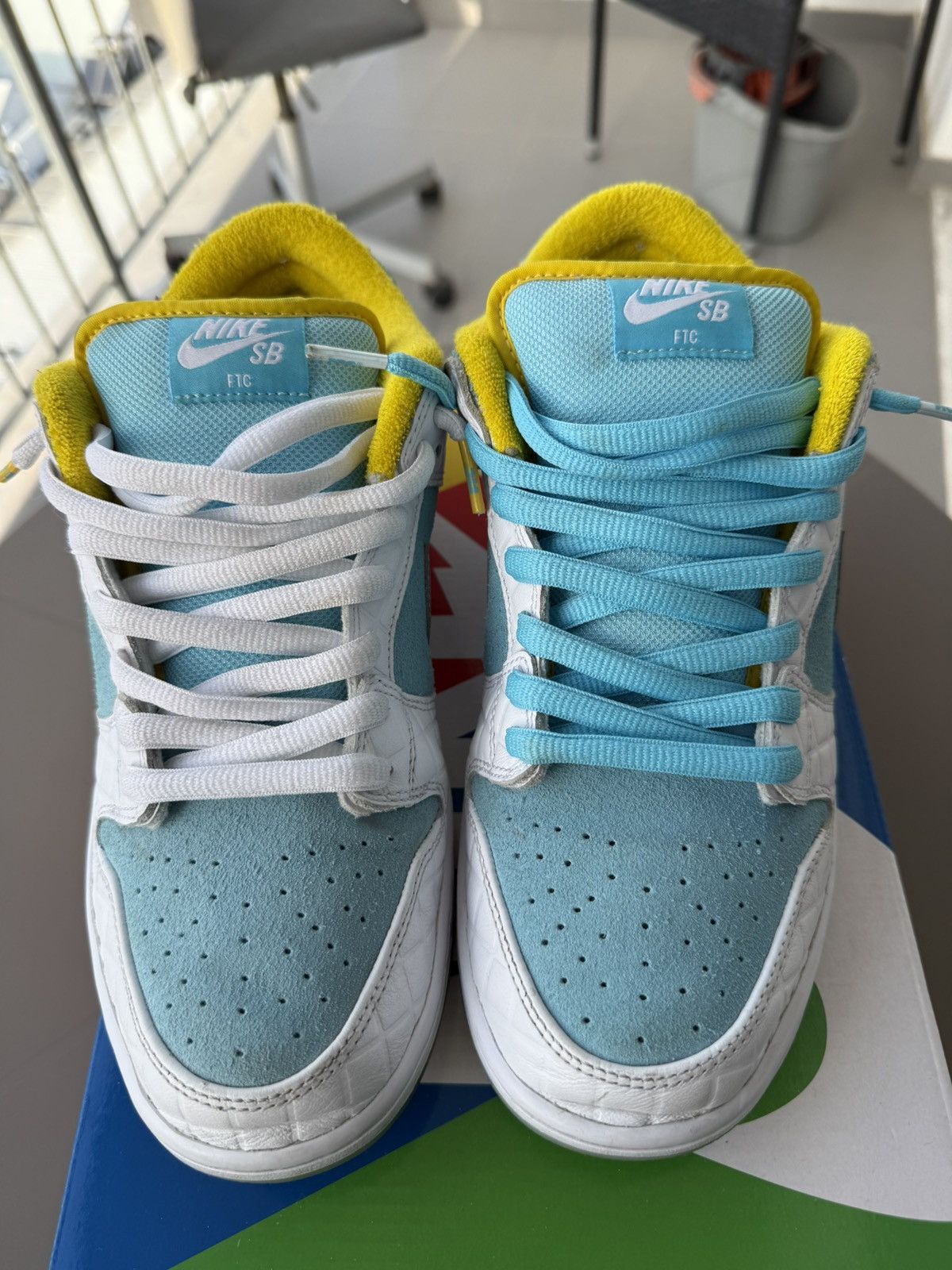 FTC × Nike Nike x FTC SB Size US 9.5 / EU 42-43 - 1 Thumbnail
