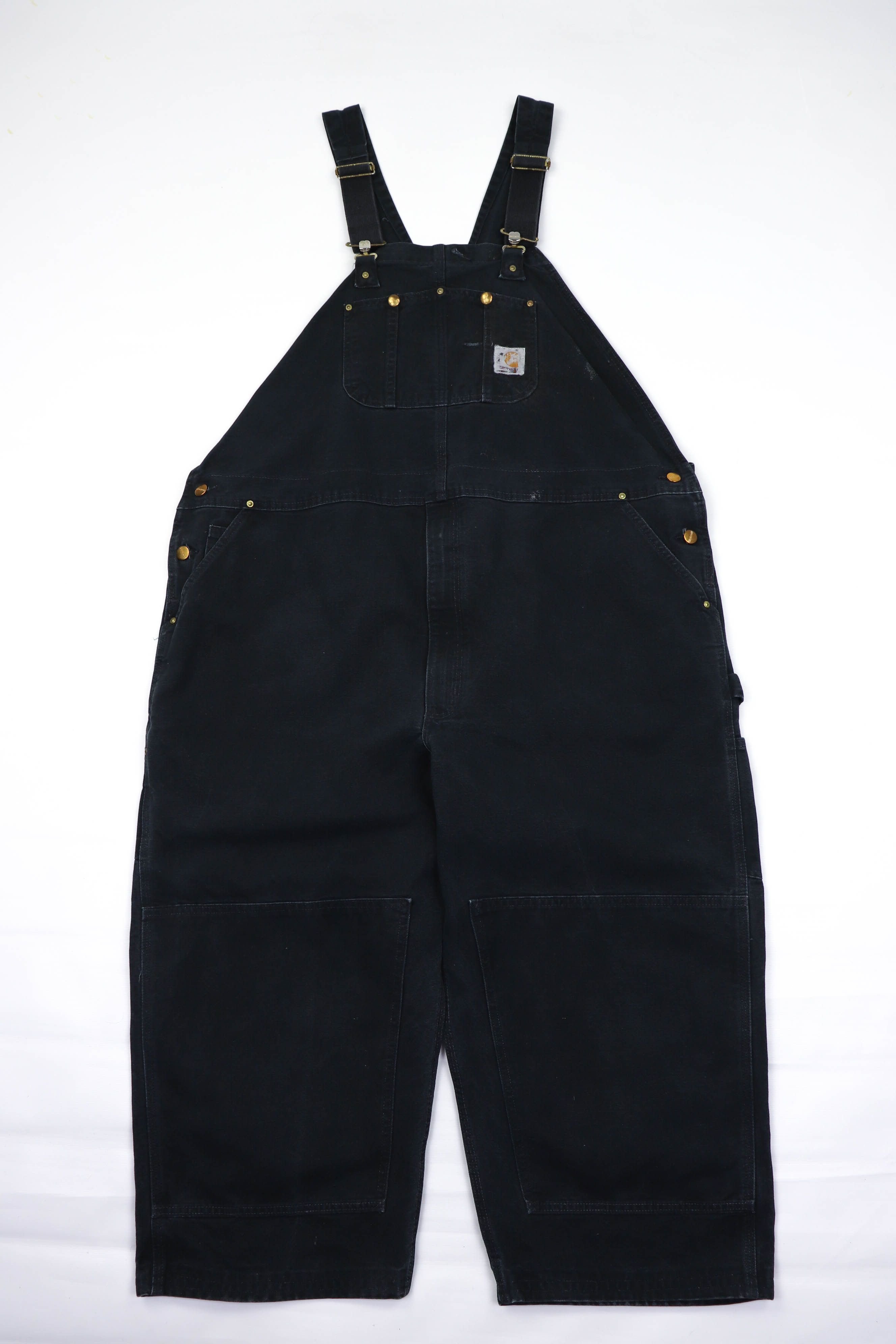 Carhartt × Vintage 🟤Crazy faded black Vintage Carhartt Double