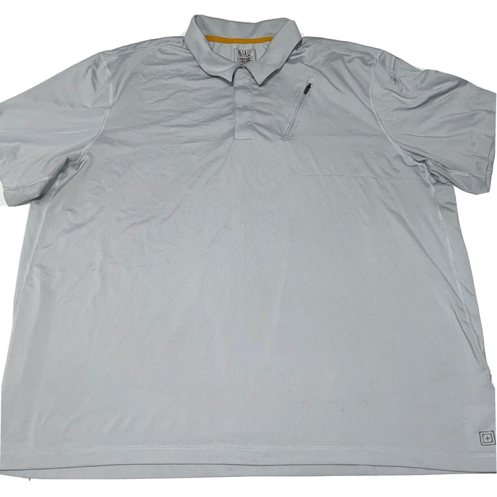 5.11 5.11 Tactical Performance Polo Shirt Men's Size 2XL Grey Size US XXL / EU 58 / 5 - 11 Thumbnail