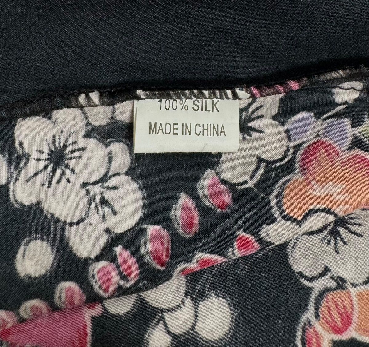 Chinese Laundry × Designer Alex Line Silk Blouse Chinese Native Printed Flowers size L Size L / US 10 / IT 46 - 14 Thumbnail